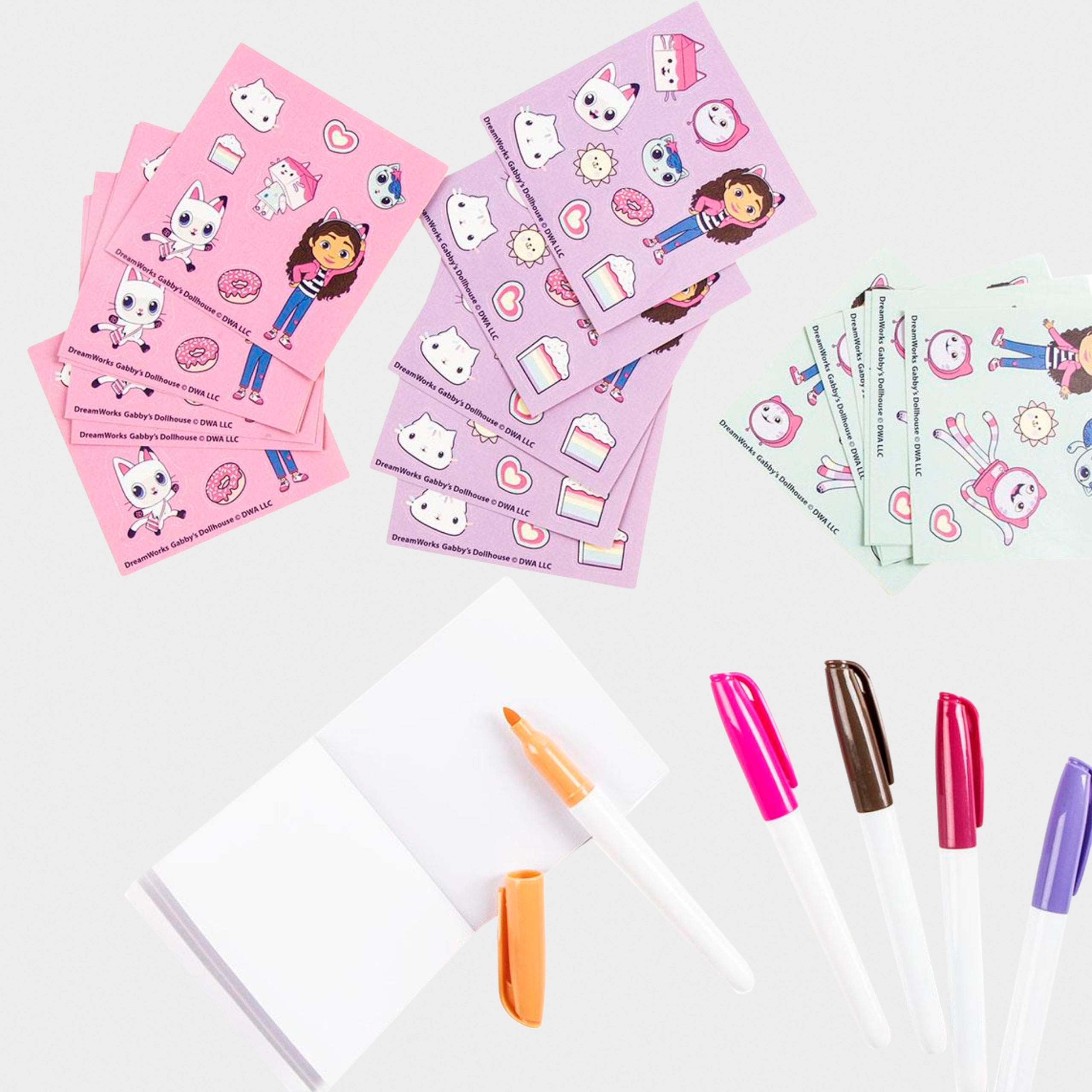 Gabby's Dollhouse Colour In Backpack