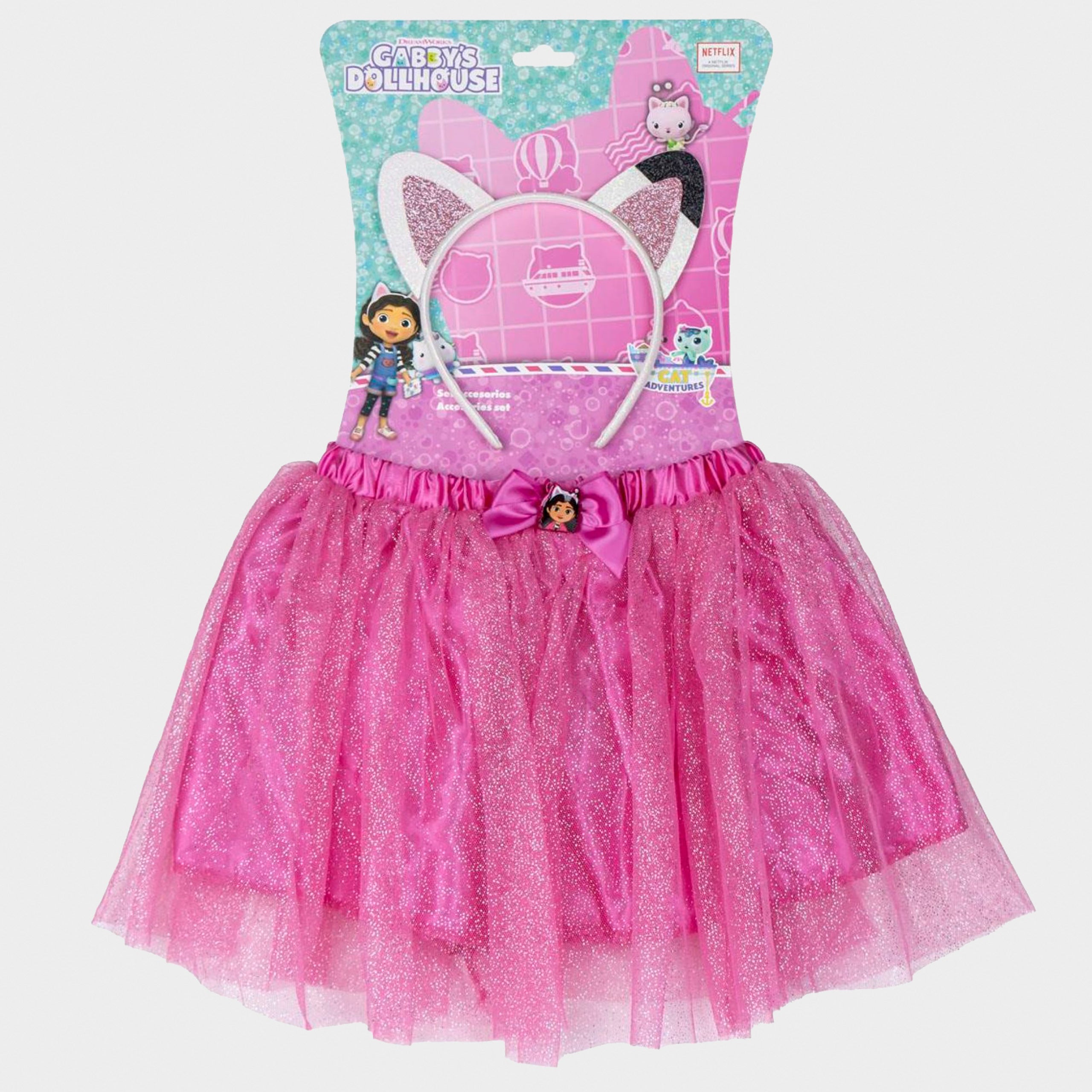 Gabby's Dollhouse Tutu And Headband Set