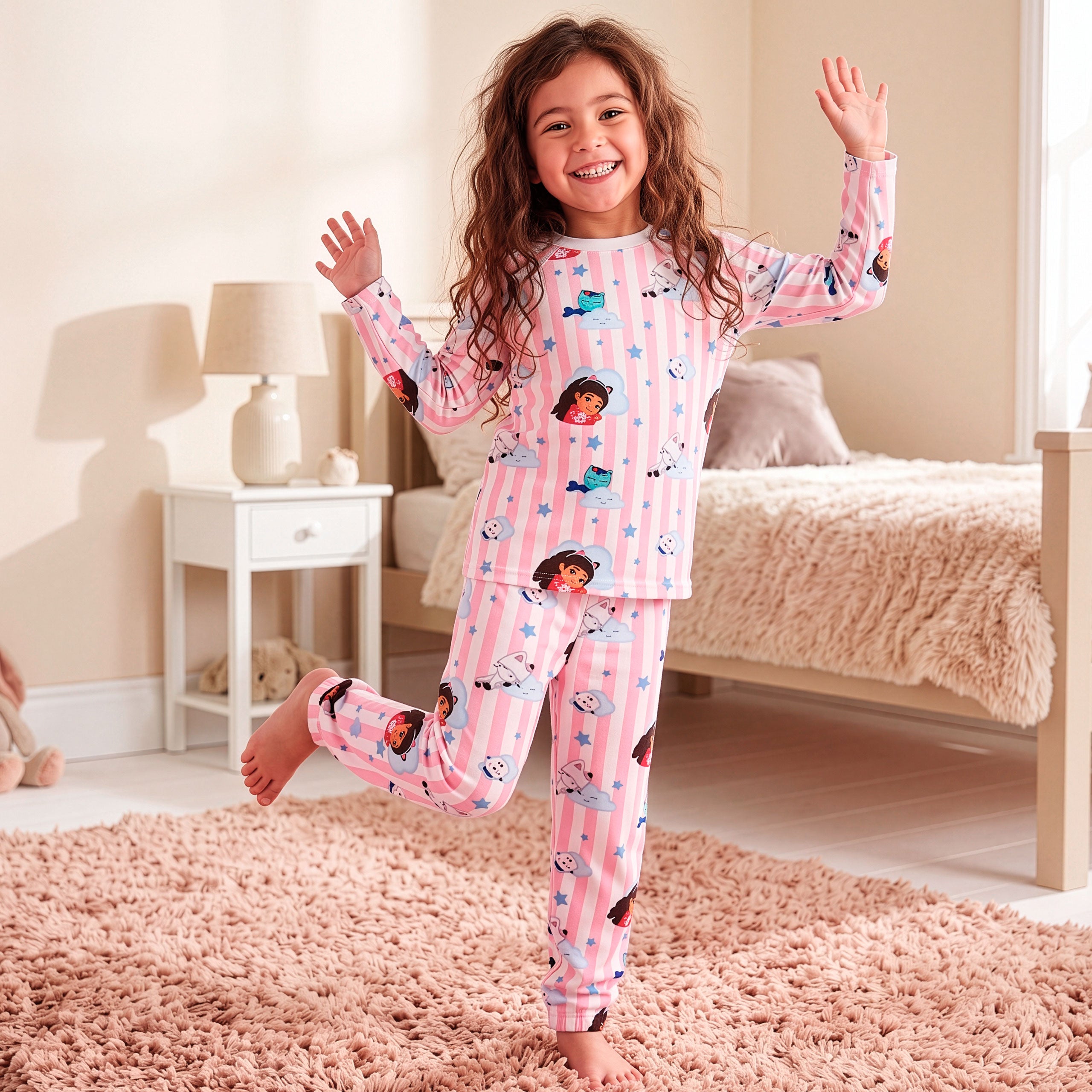 Gabby's Dollhouse Fleece Pyjamas