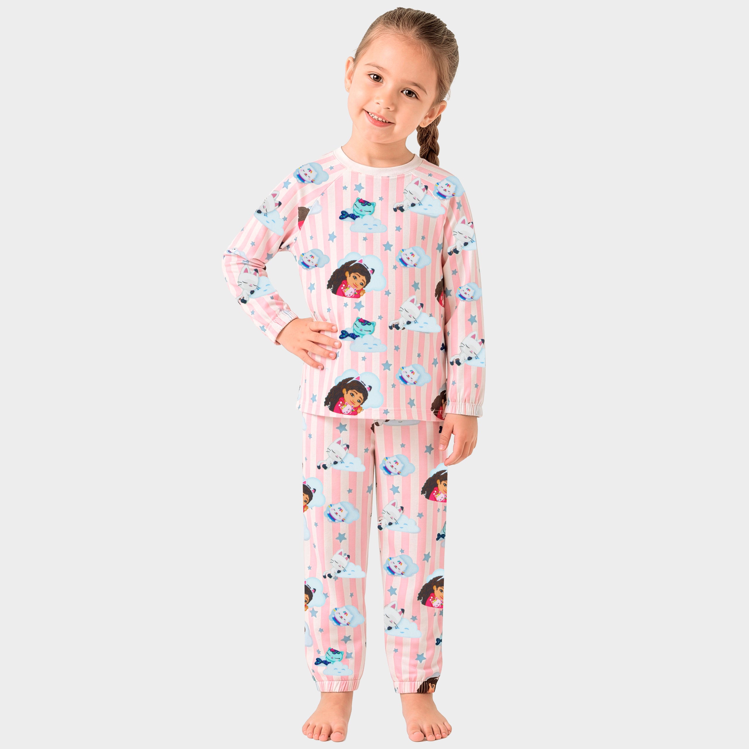 Gabby's Dollhouse Fleece Pyjamas
