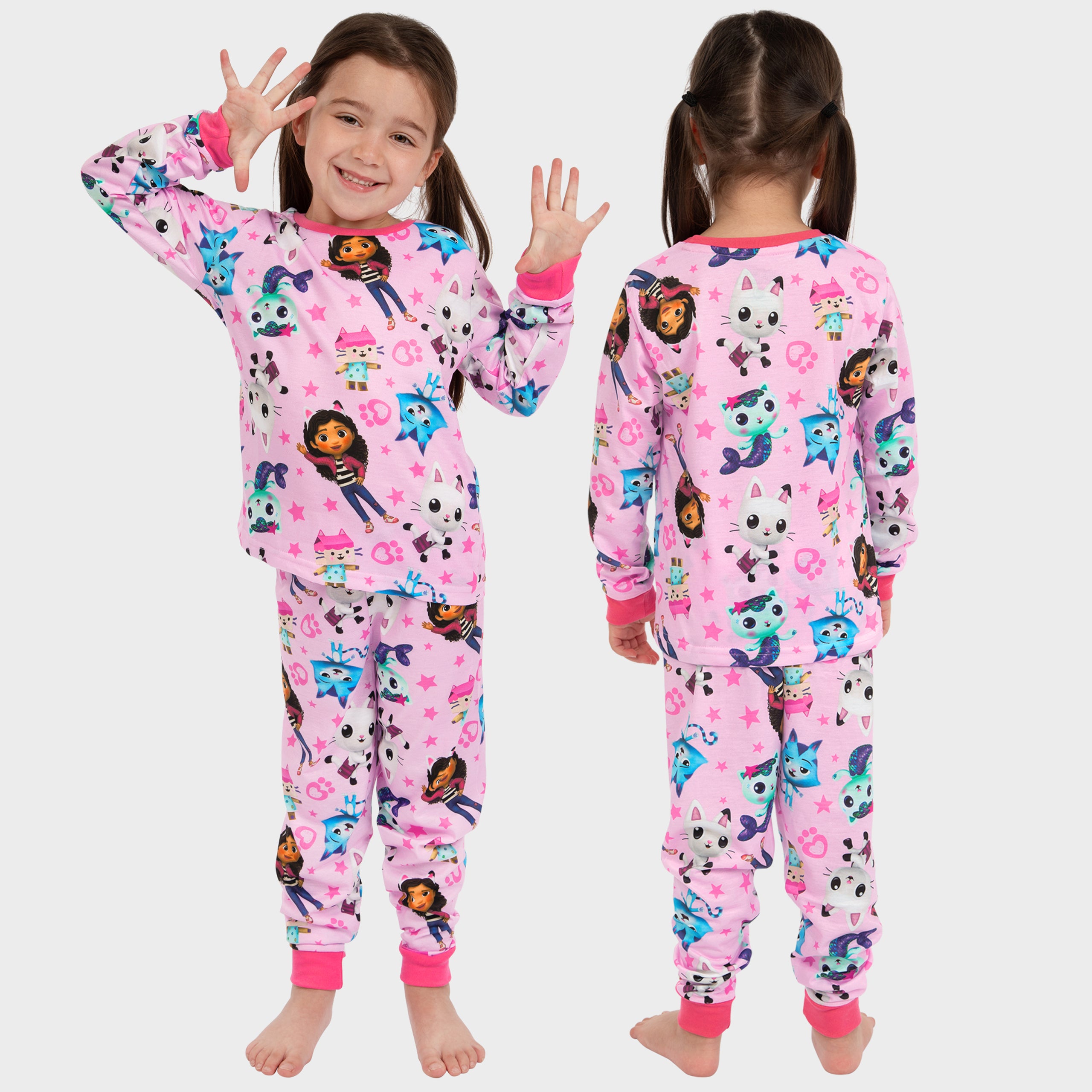 Gabbys Dollhouse Pyjamas - 2 Pack