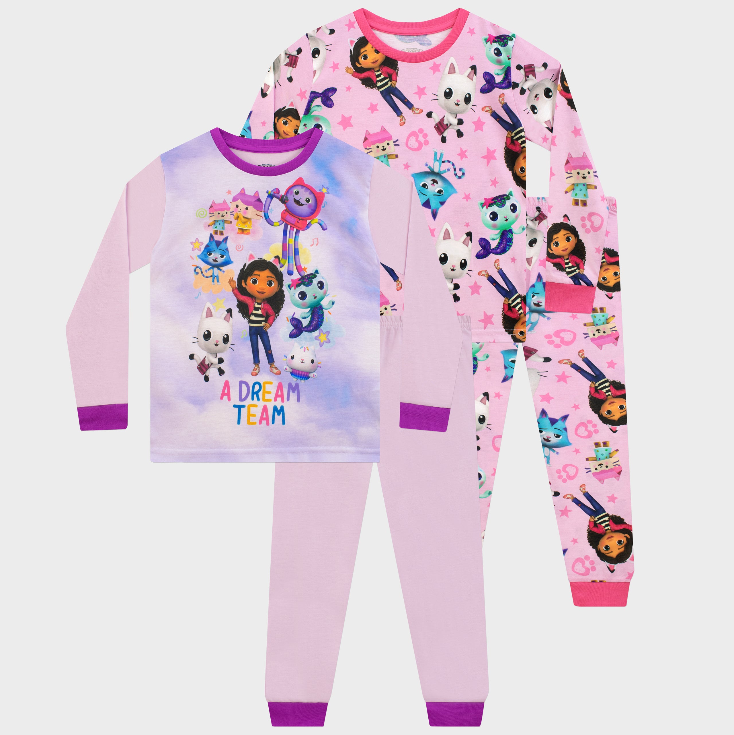 Gabbys Dollhouse Pyjamas - 2 Pack