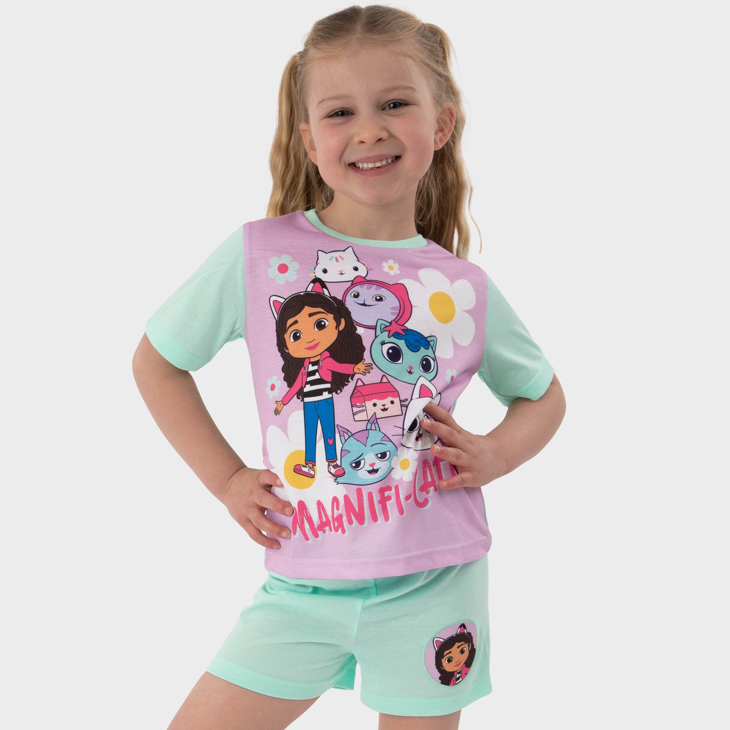 Gabby's Dollhouse Girls Short Pyjamas - Magnifi-cat! - Character.com