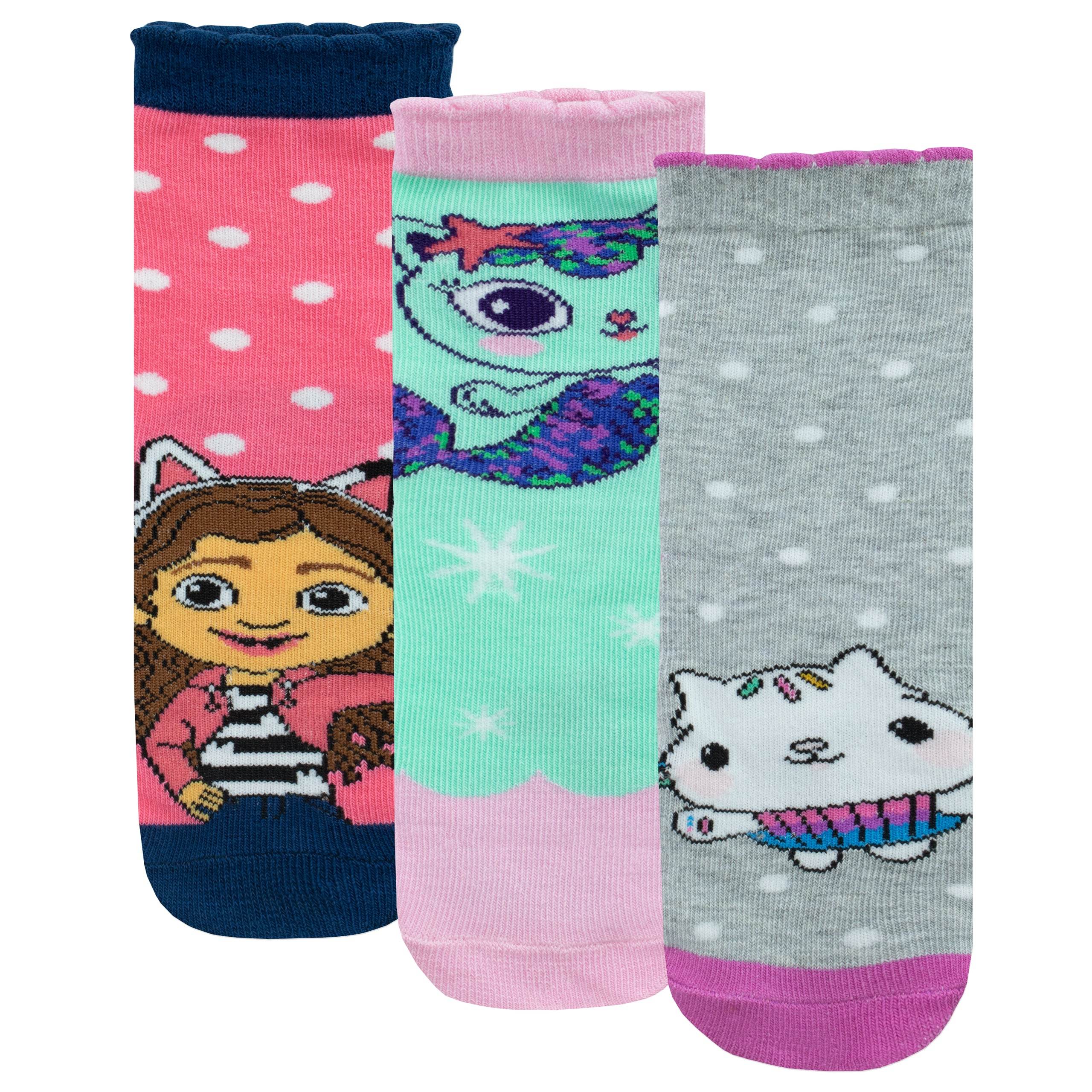 Gabby's Dollhouse Girls Socks | 3 Pack | Cotton | Pink – Character.com