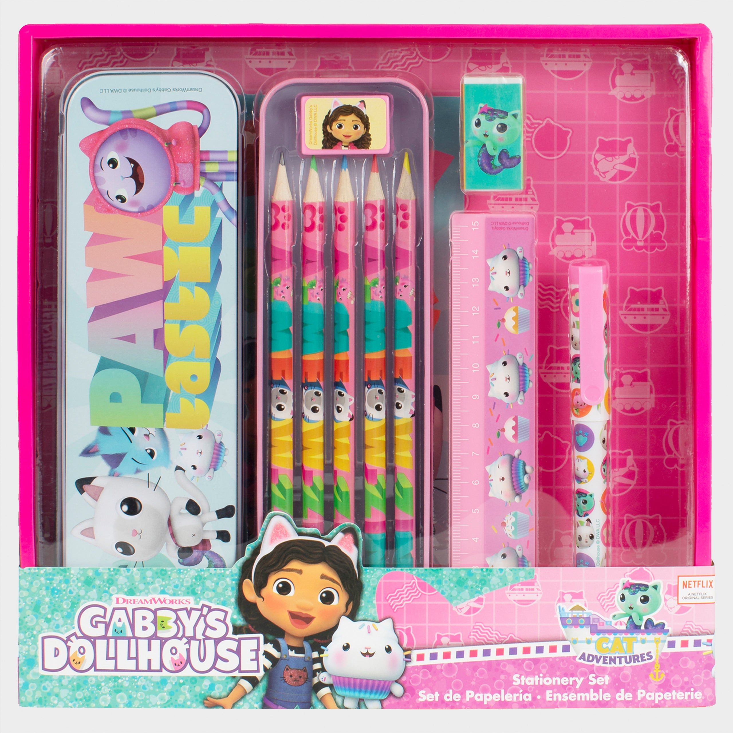 Gabbys Dollhouse Stationary Set