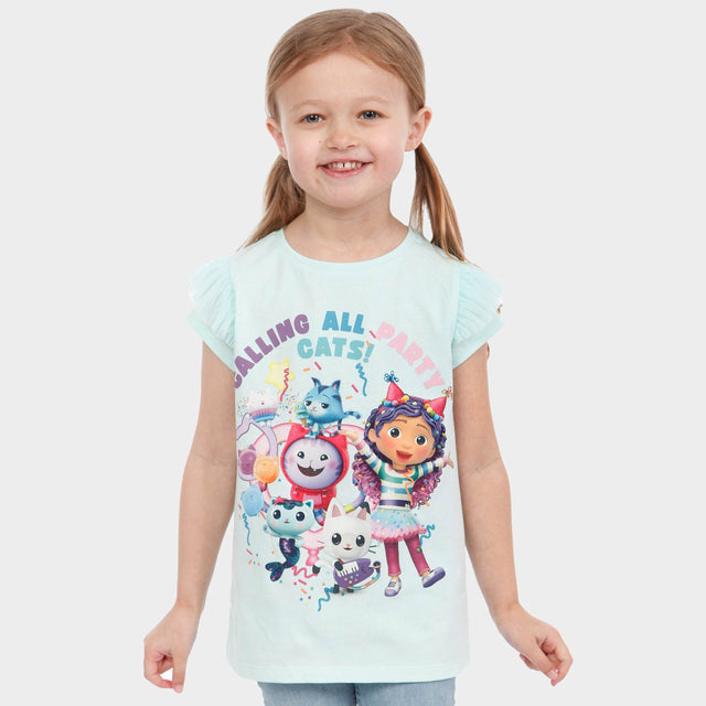 Gabbys Dollhouse T-Shirt - Frill Sleeves - Character.com