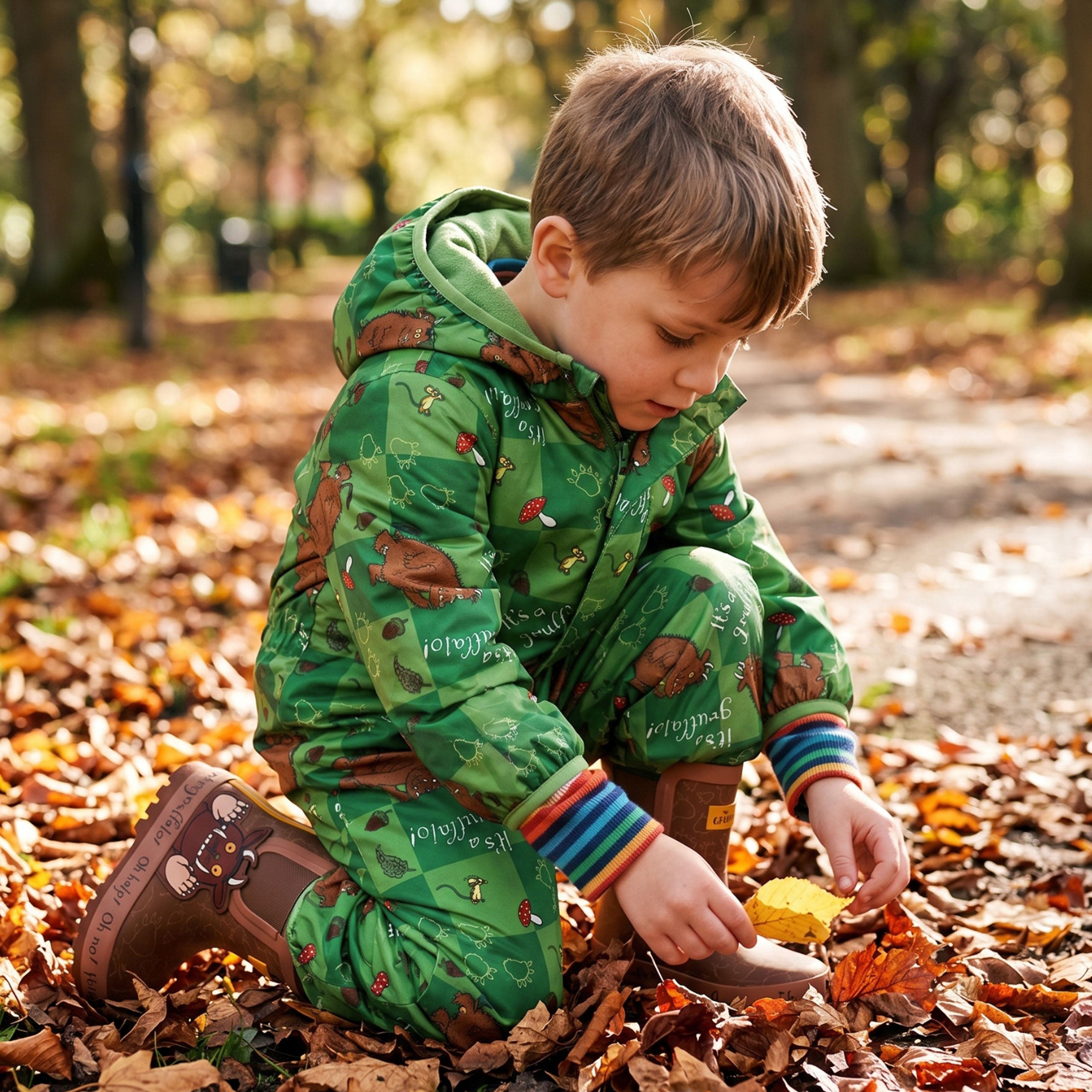 The Gruffalo Fleece Lined Body Puddle suit