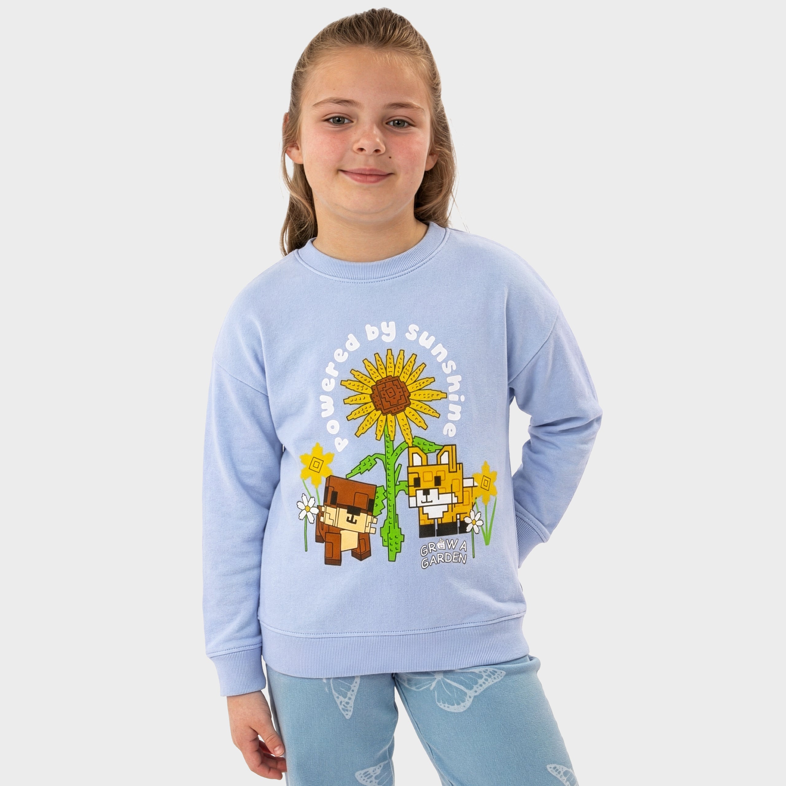 Grow A Garden Sweatshirt - Powered By Sunshine