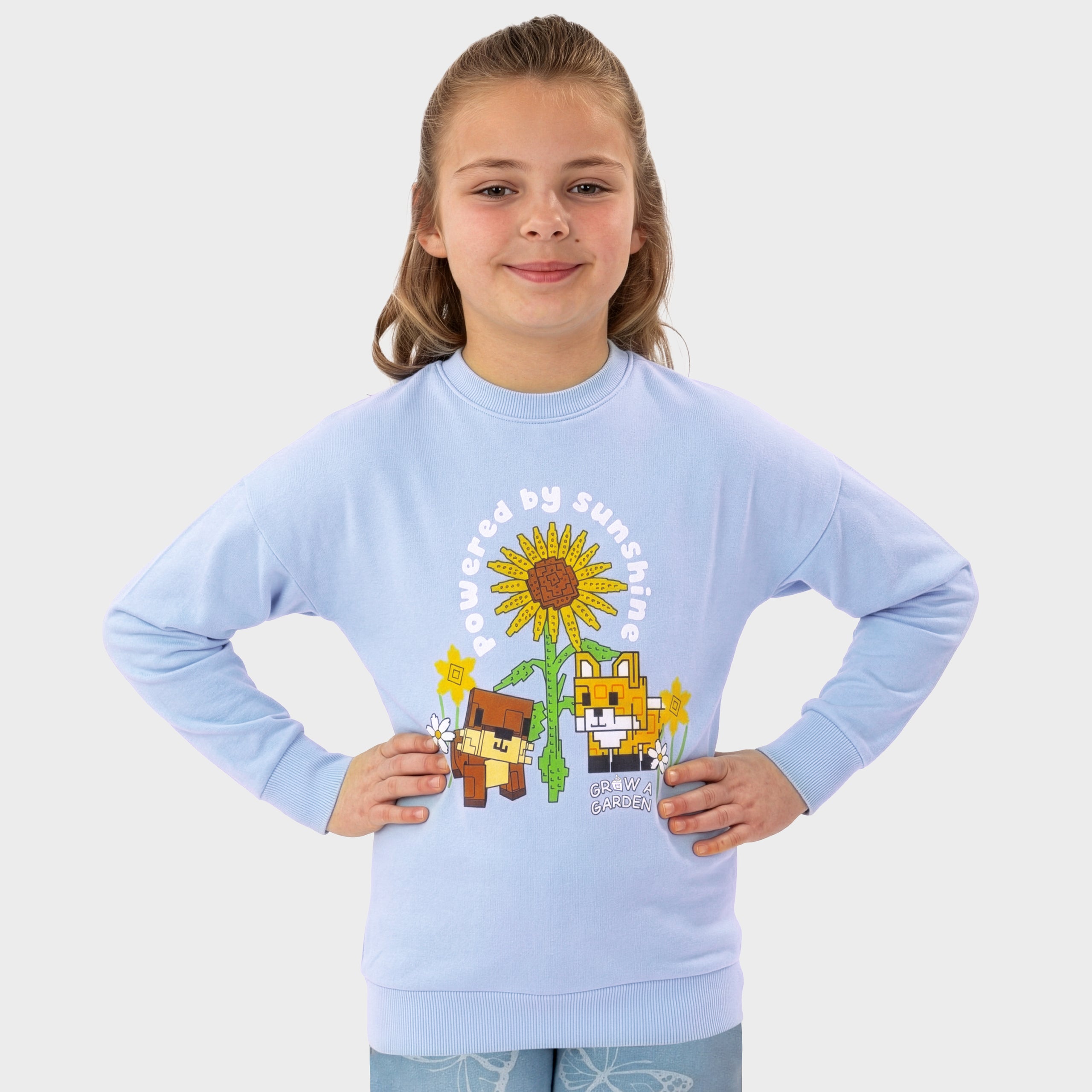 Grow A Garden Sweatshirt - Powered By Sunshine
