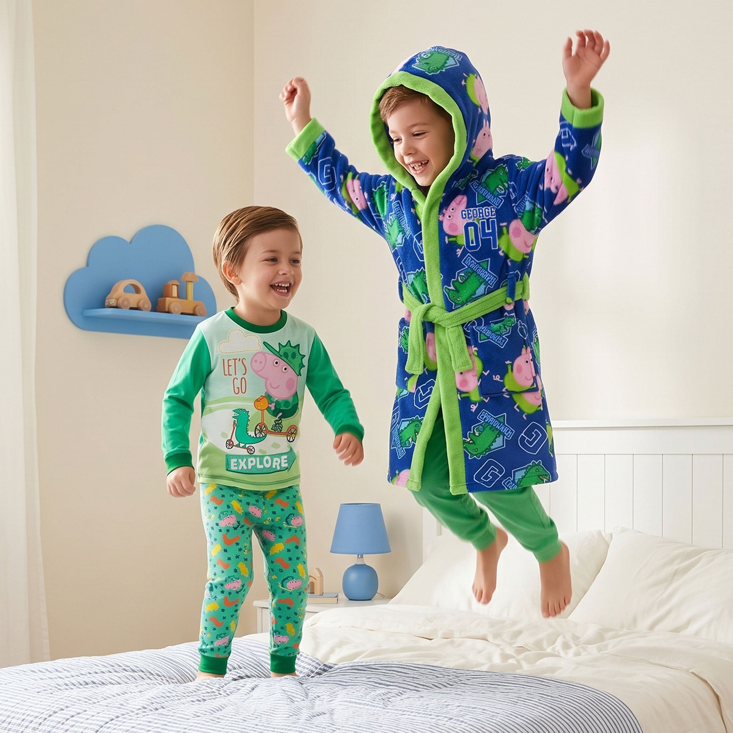 George Pig Fleece Dressing Gown
