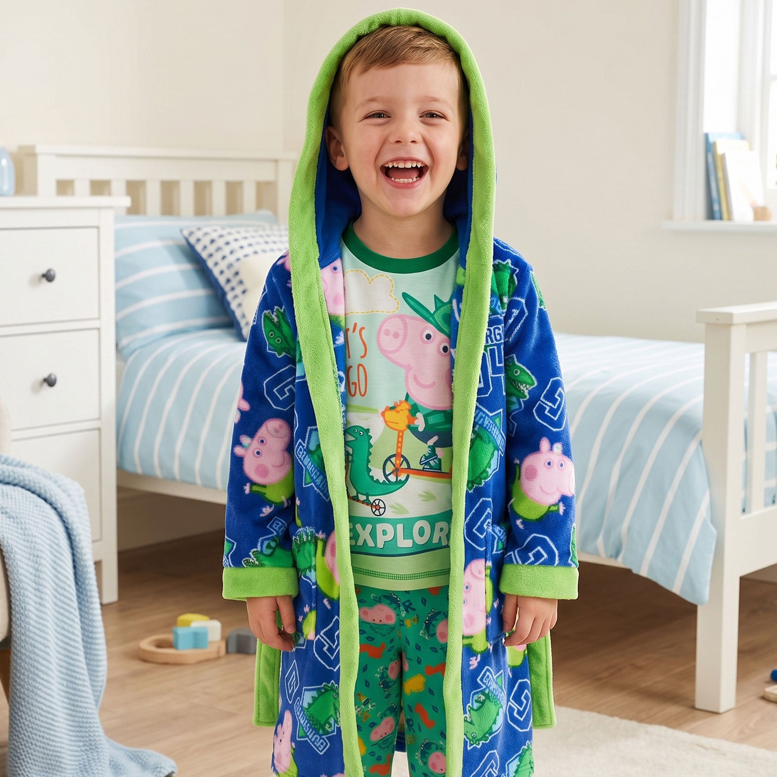 George Pig Fleece Dressing Gown