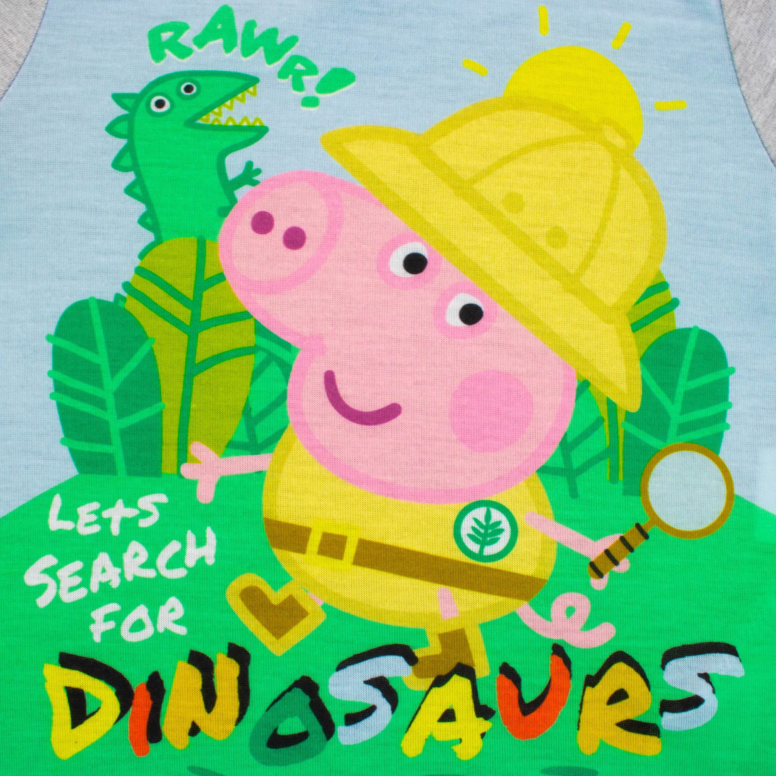 Peppa Pig GEORGE DINO SET - Pyjama - blau c blau/blauw Peppa Pig GEORGE DINO SET - Pyjama - blau c blau/blauw