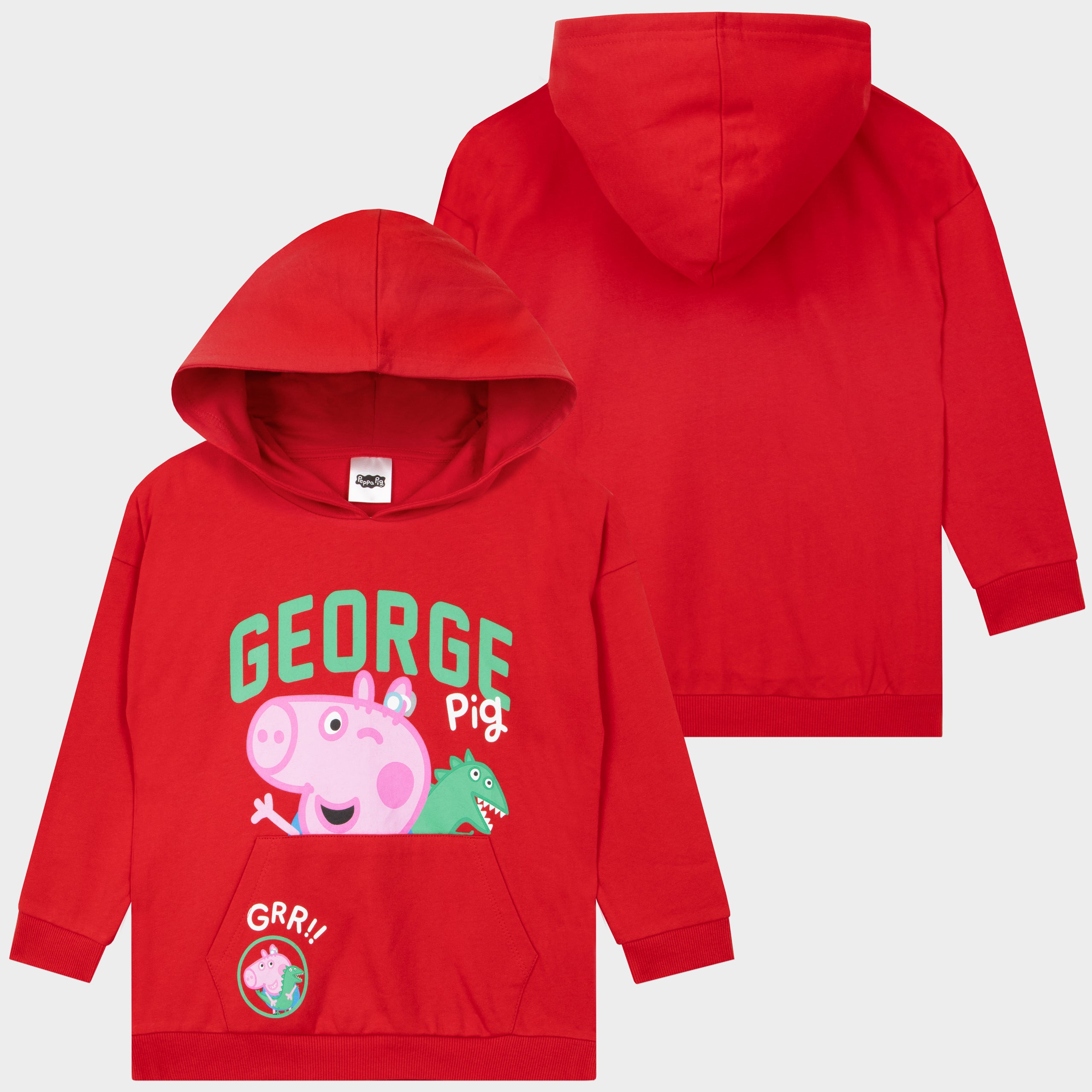Peppa Pig George Pig Mr Dino Hoodie