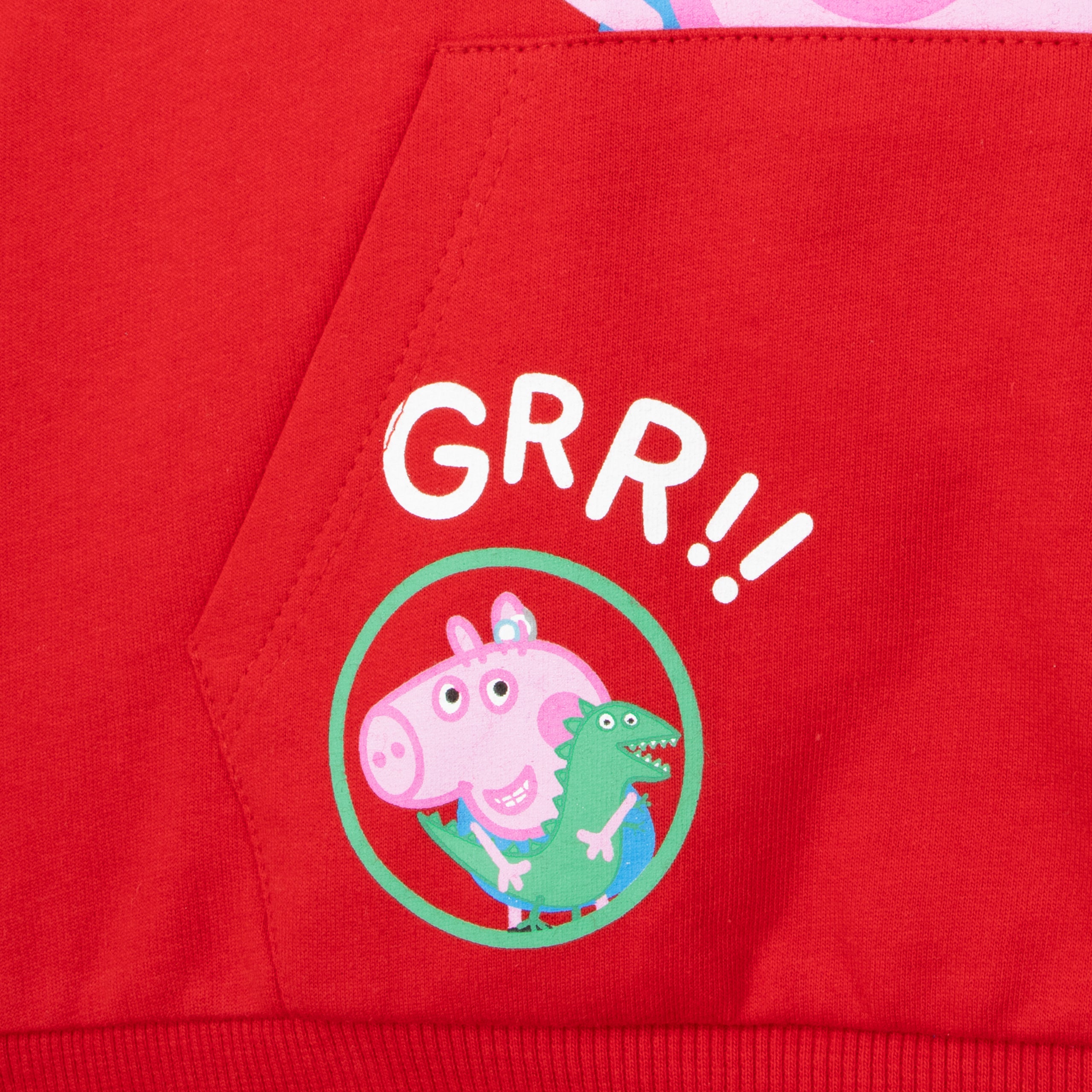 Peppa Pig George Pig Mr Dino Hoodie