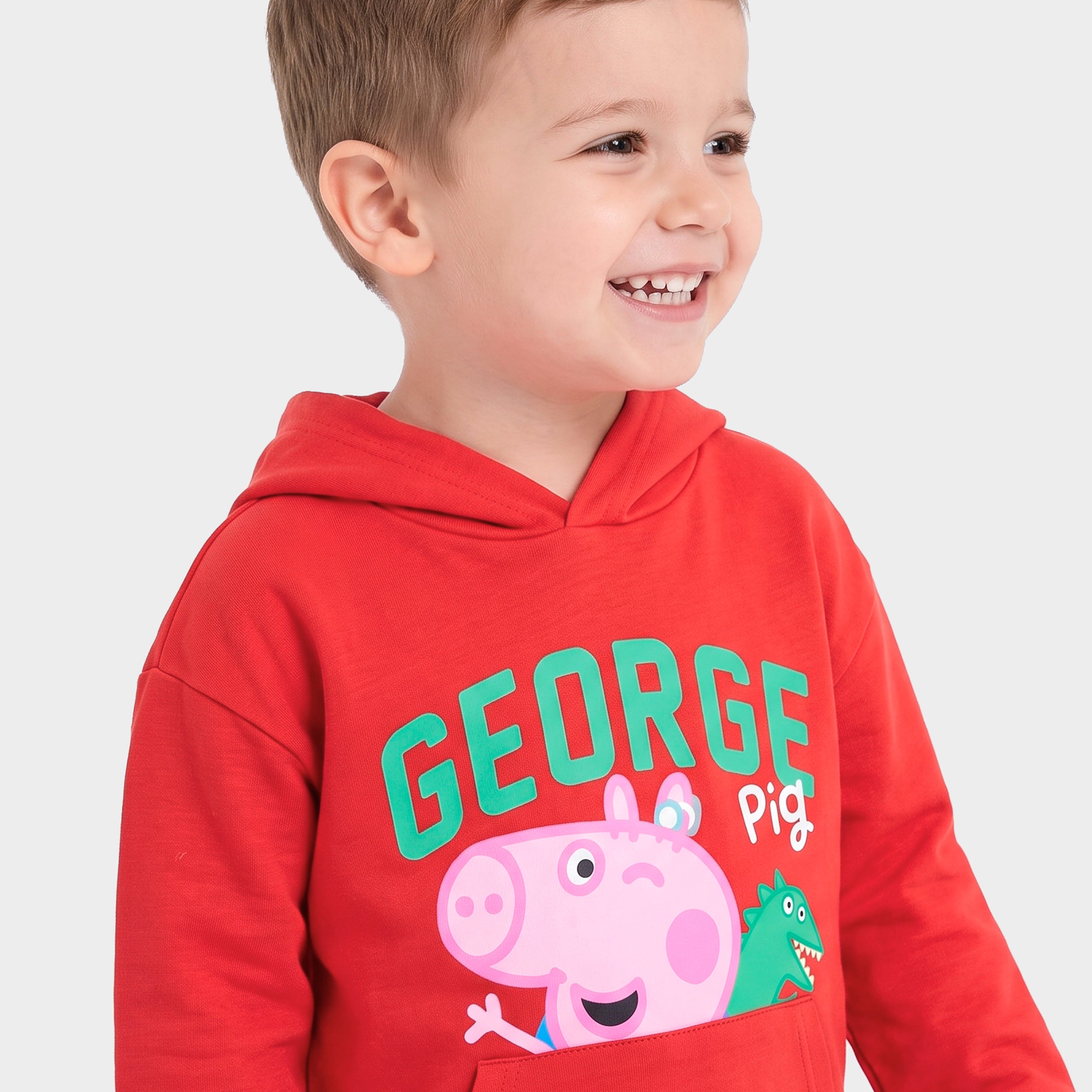 Peppa Pig George Pig Mr Dino Hoodie