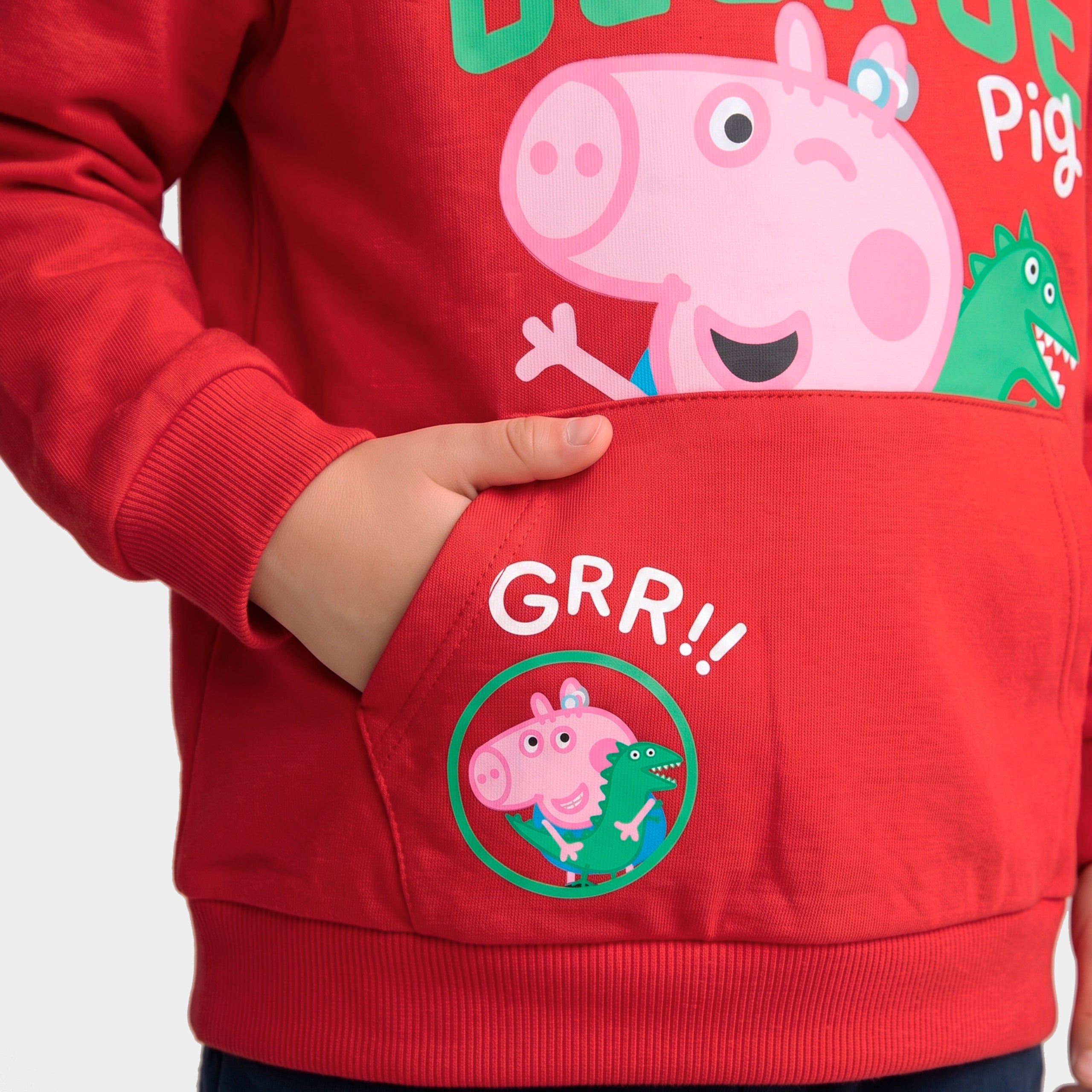 Peppa Pig George Pig Mr Dino Hoodie