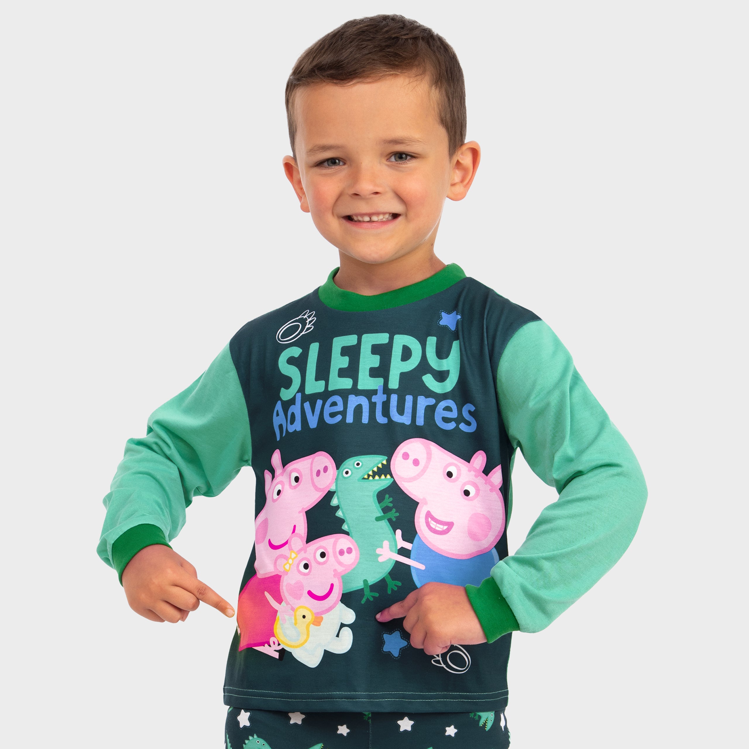 George Pig Dinosaur Sleepy Adventures Pyjamas