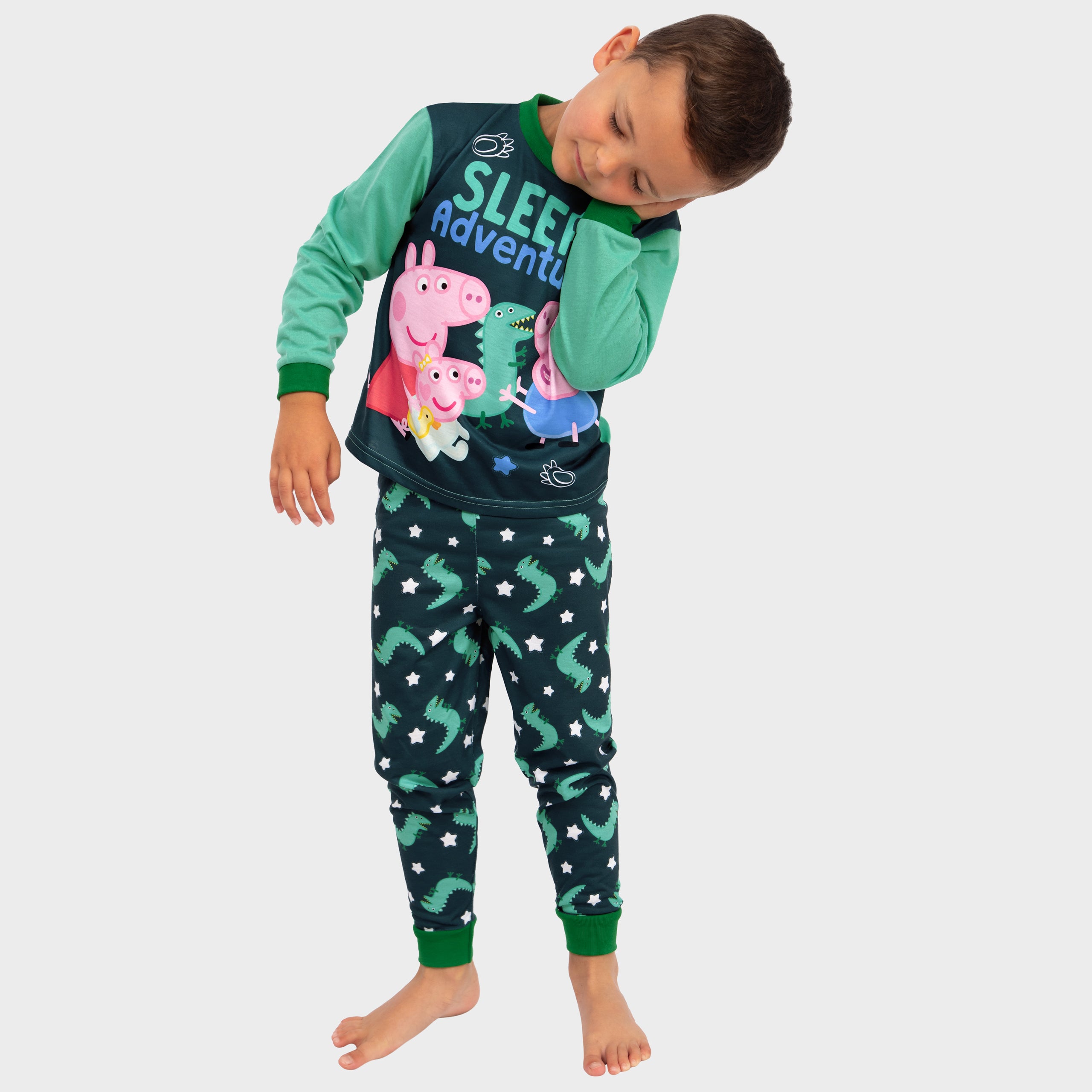 George Pig Dinosaur Sleepy Adventures Pyjamas