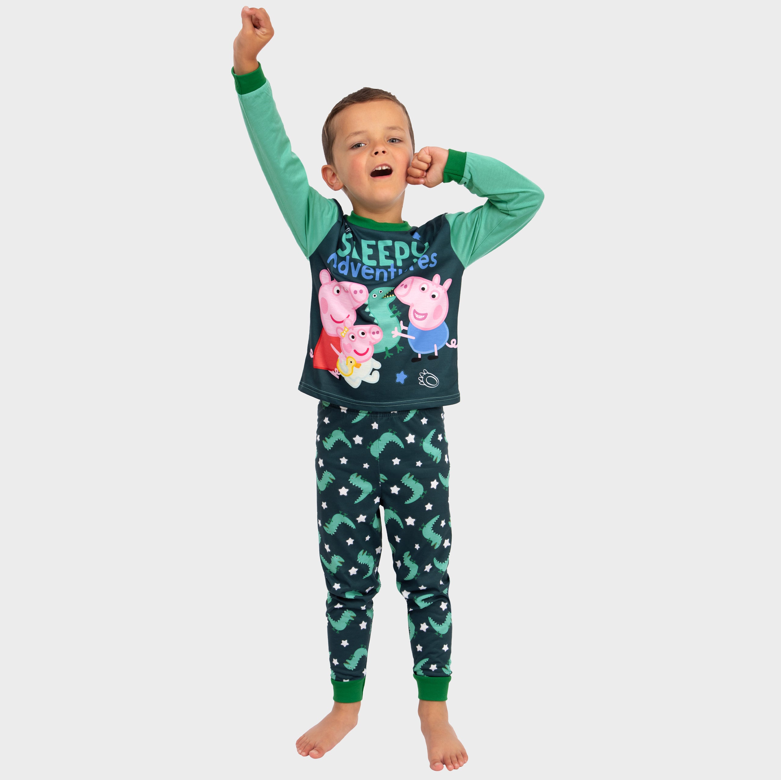 George Pig Dinosaur Sleepy Adventures Pyjamas