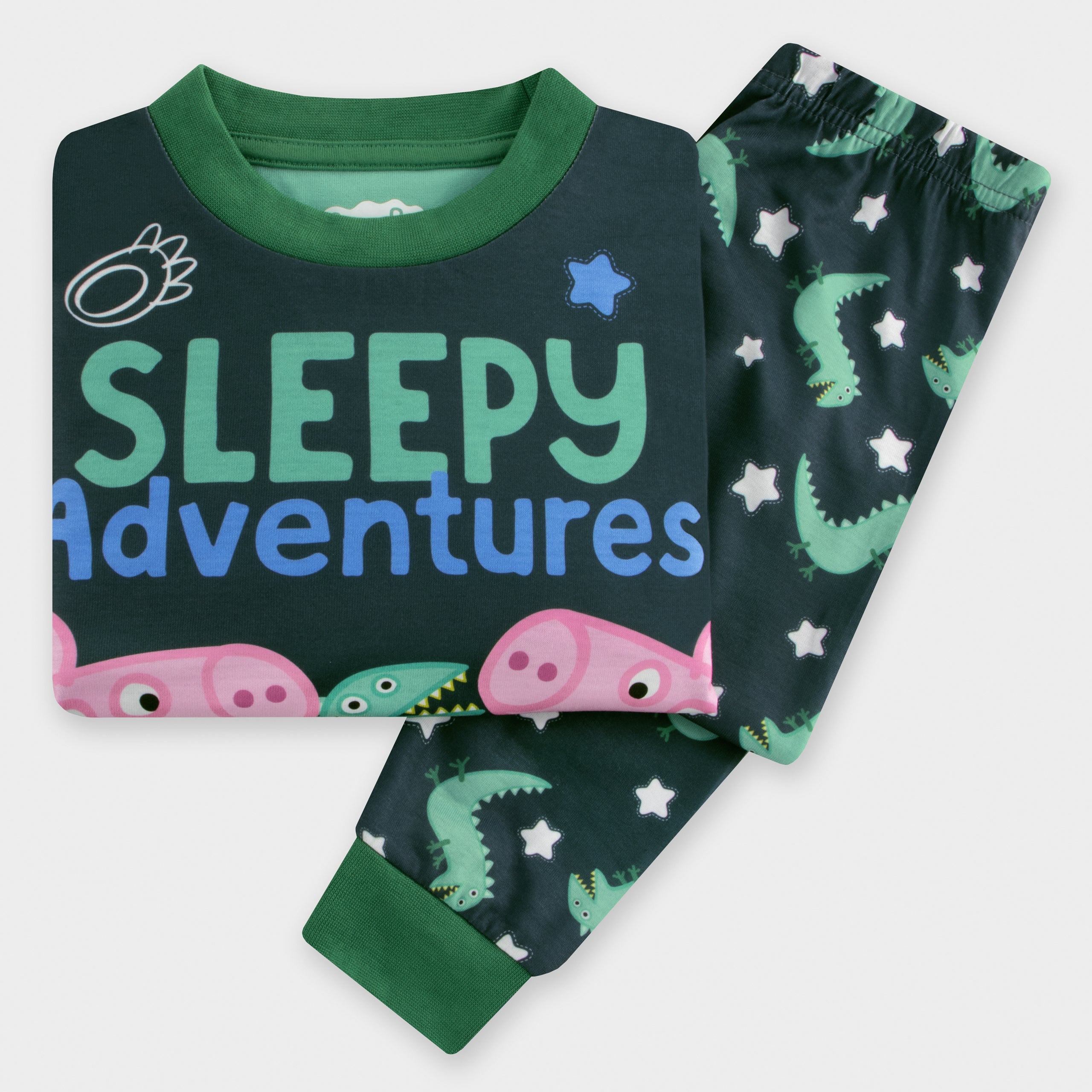 George Pig Dinosaur Sleepy Adventures Pyjamas