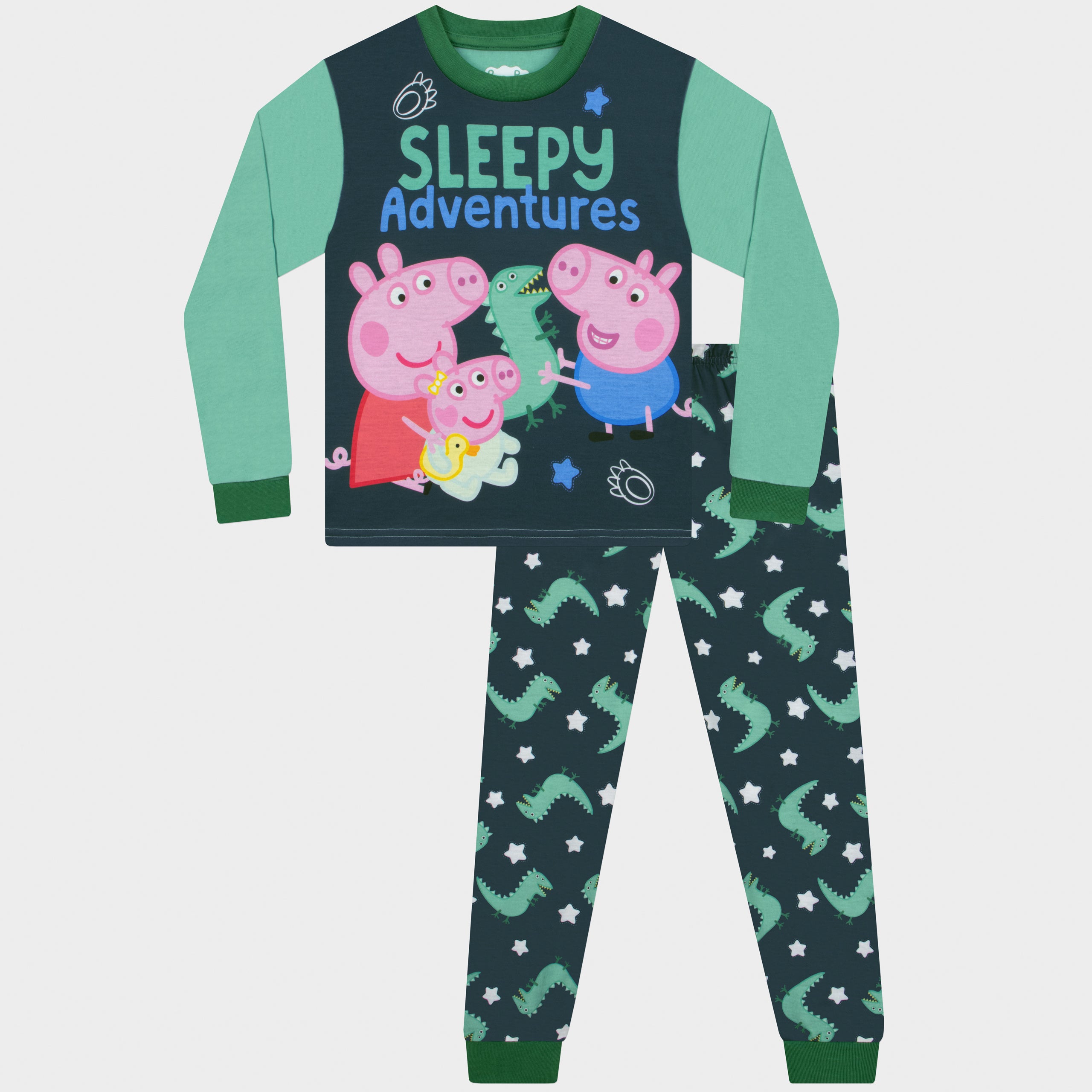 George Pig Dinosaur Sleepy Adventures Pyjamas
