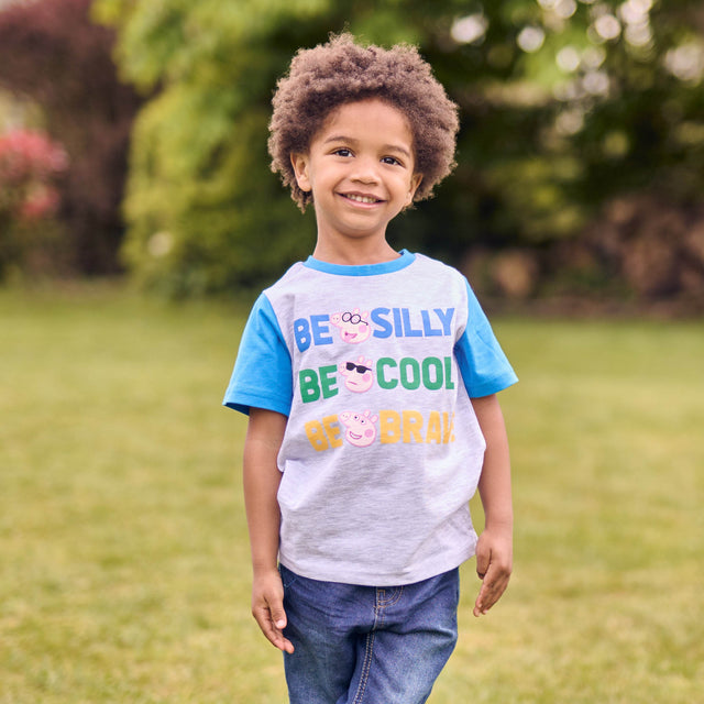 George Pig Tee - Be Cool Be Silly & Be Brave - Character.com