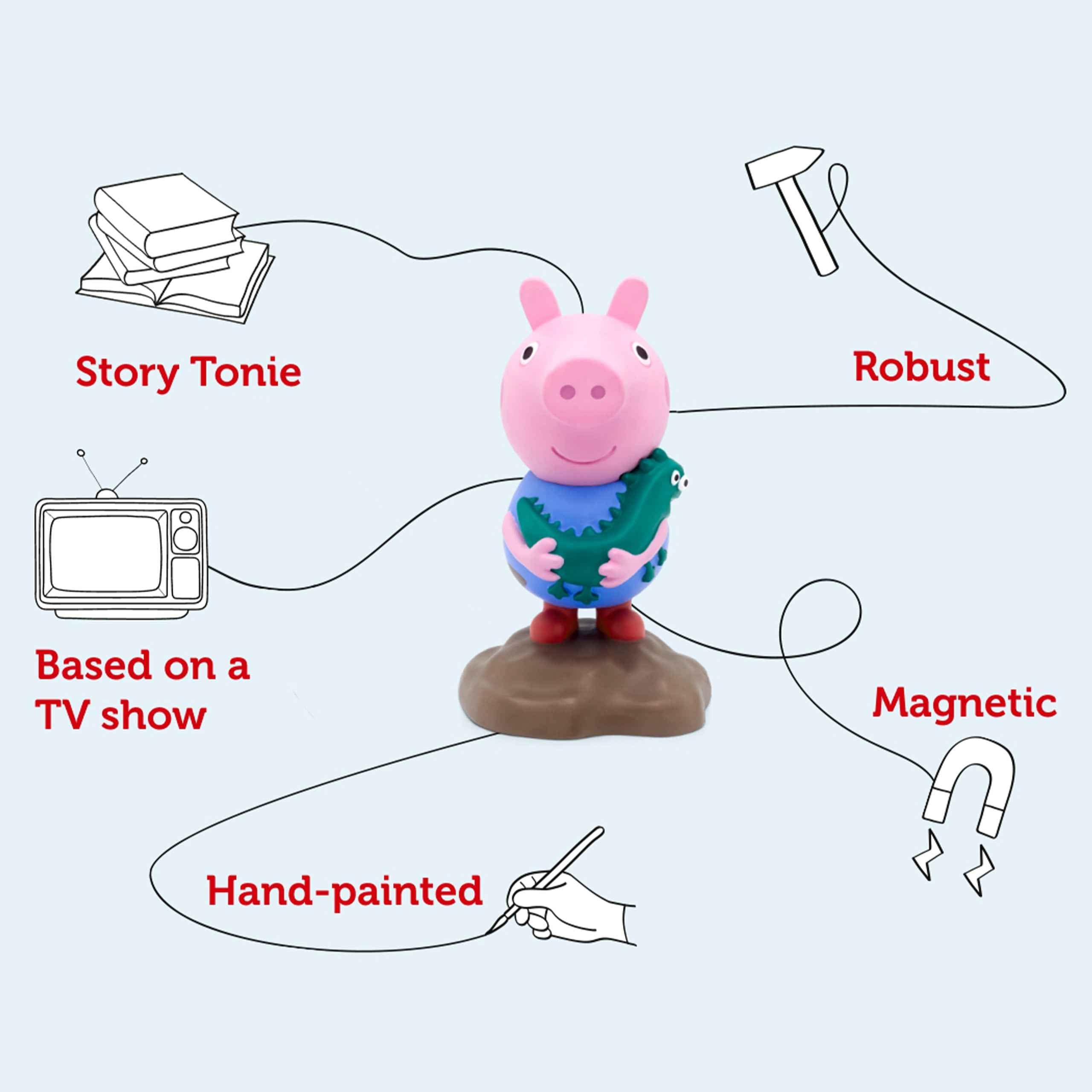 Tonies Peppa Pig George Audio Figure