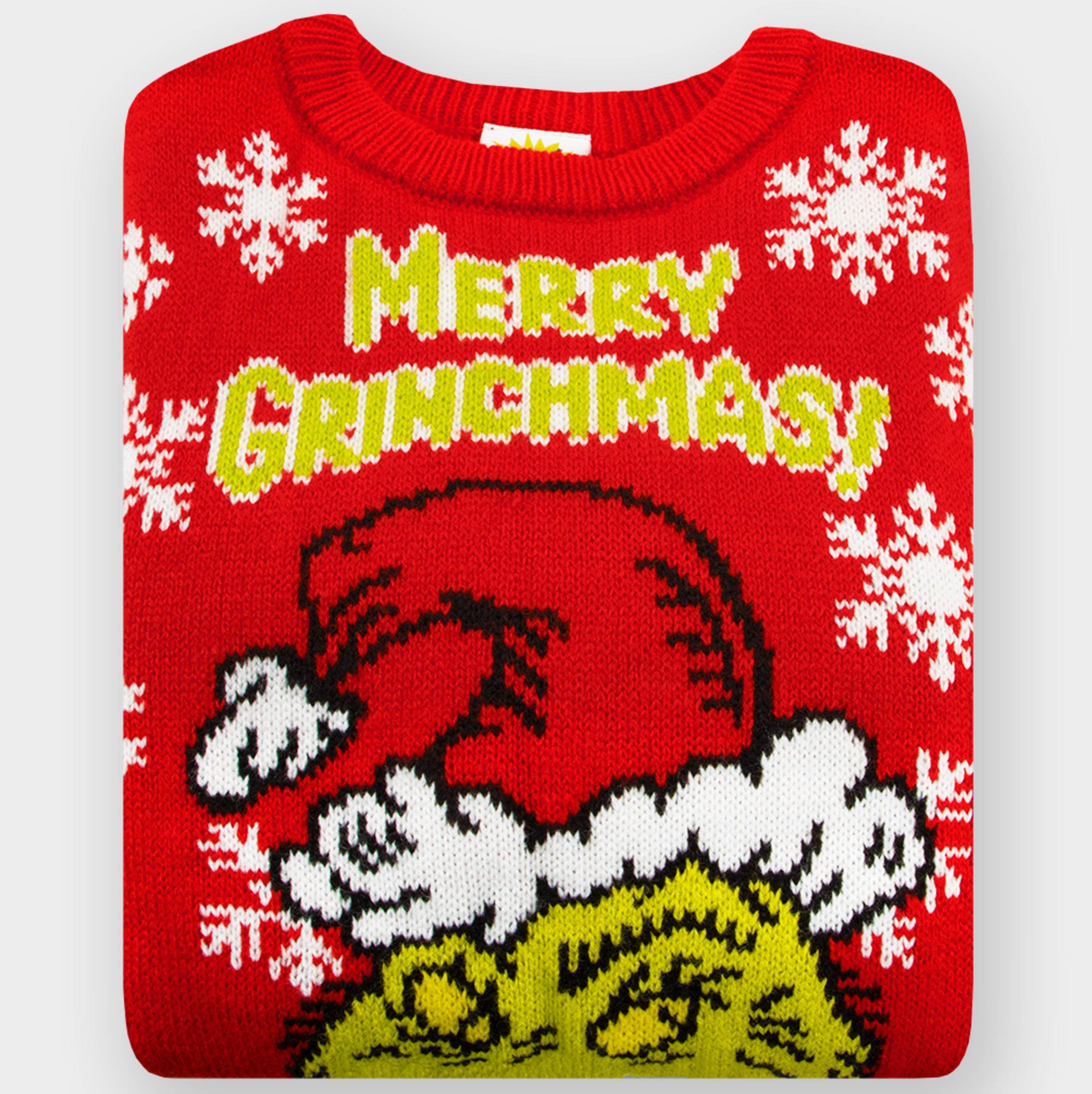 The Grinch Mens Christmas Jumper Mens Sweater - Main Image