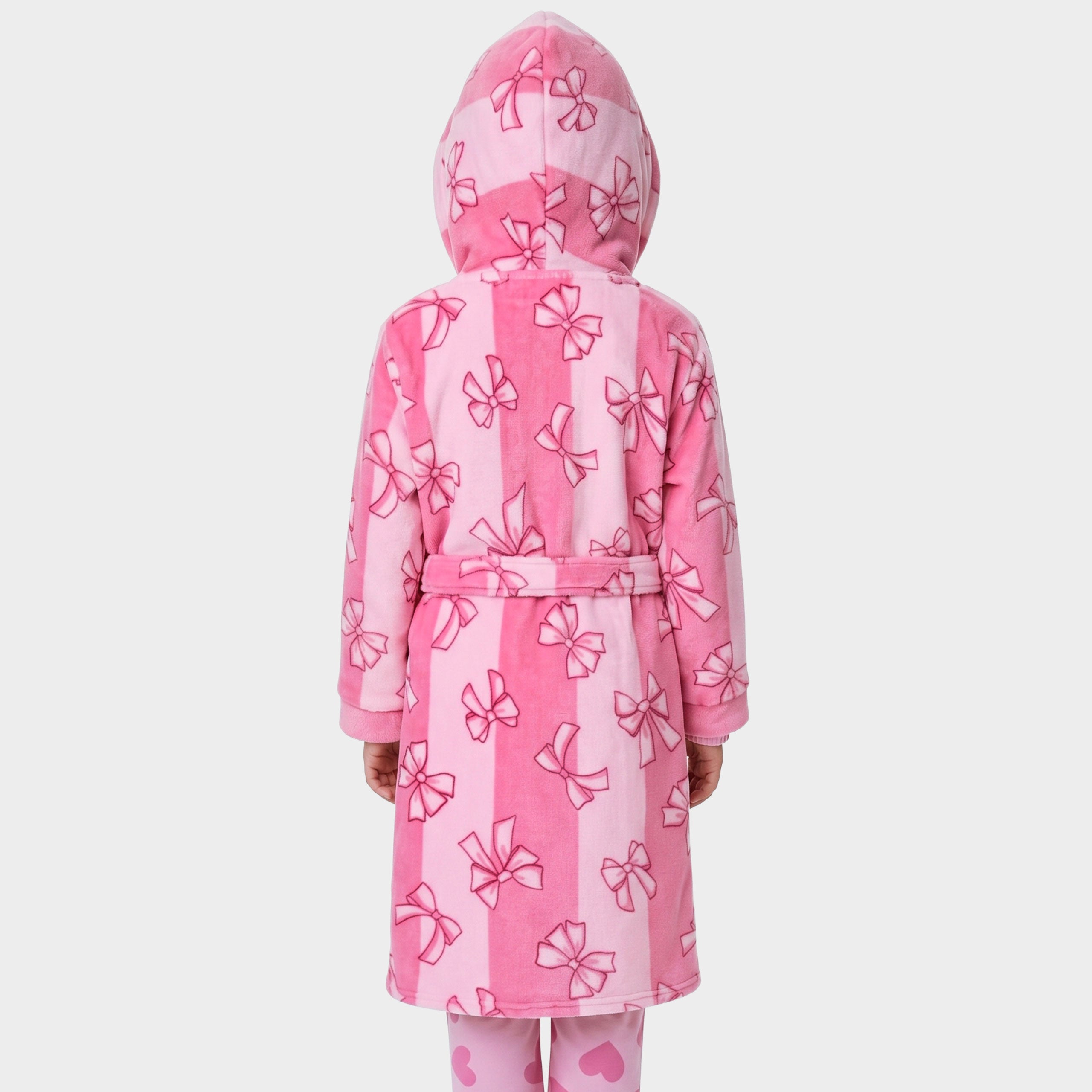Harry Bear Stripes & Bows Dressing Gown