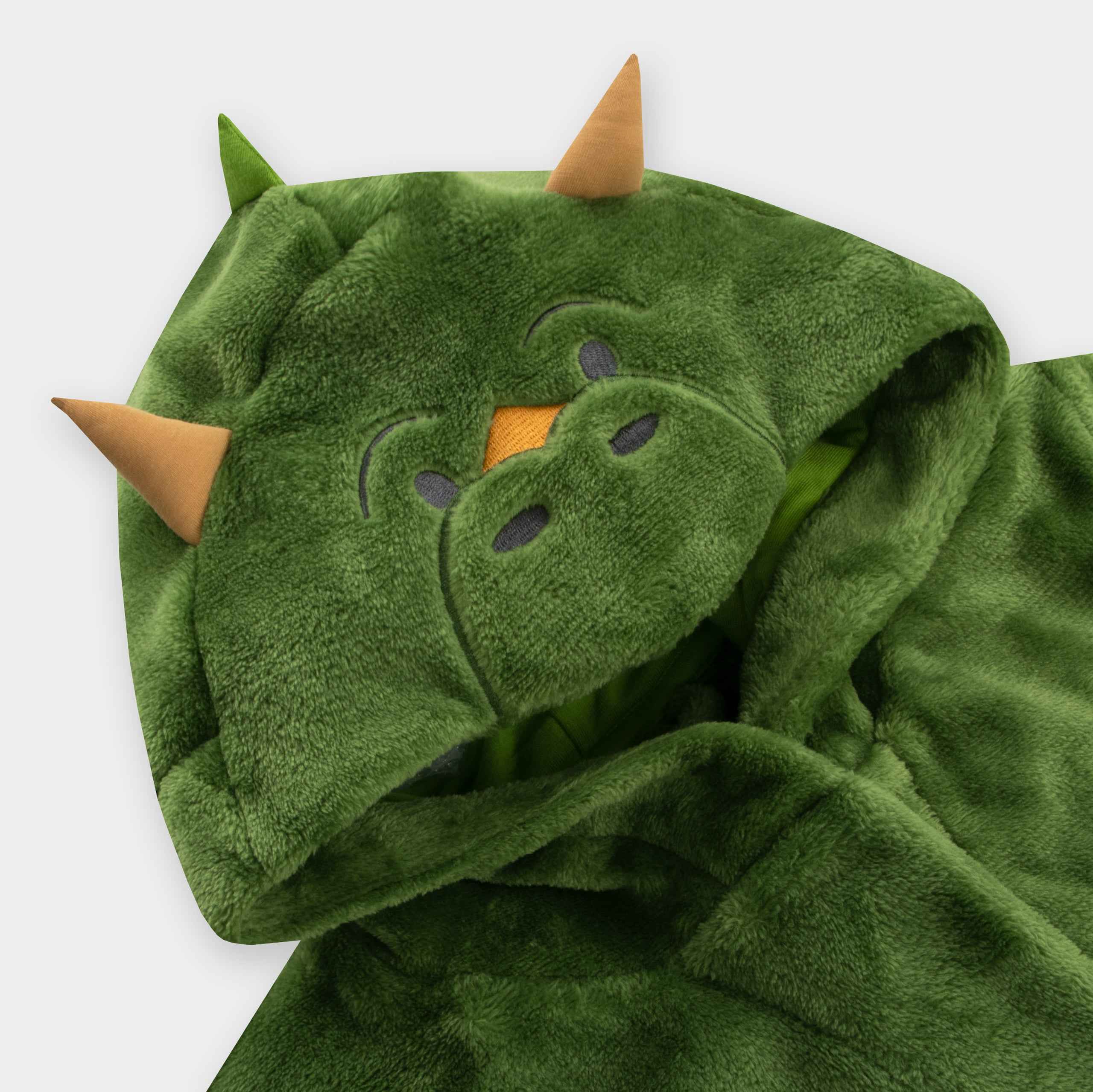 Harry Bear Dinosaur Dressing Gown - 3D Horns