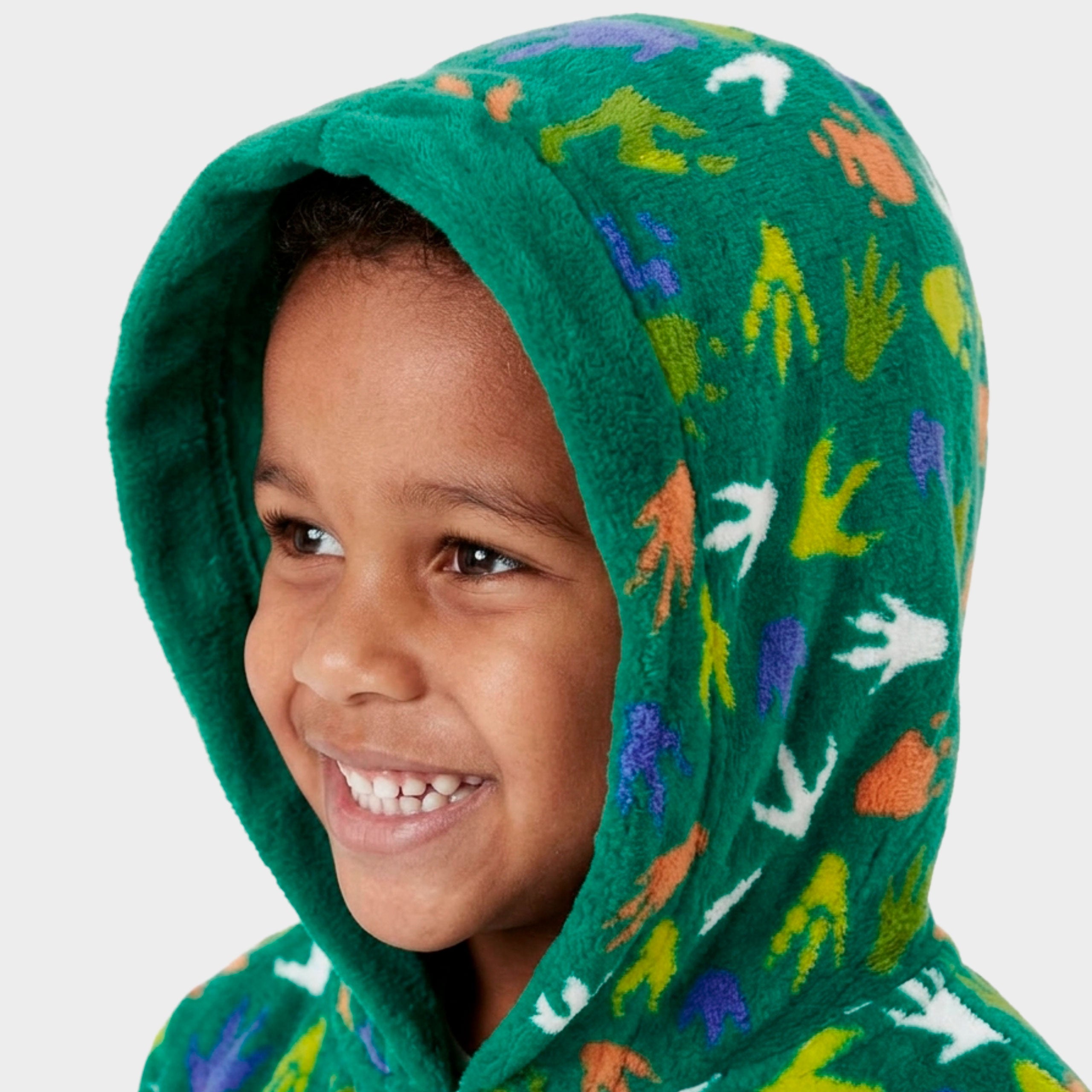 Harry Bear Dinosaur Dressing Gown and Pyjama Set