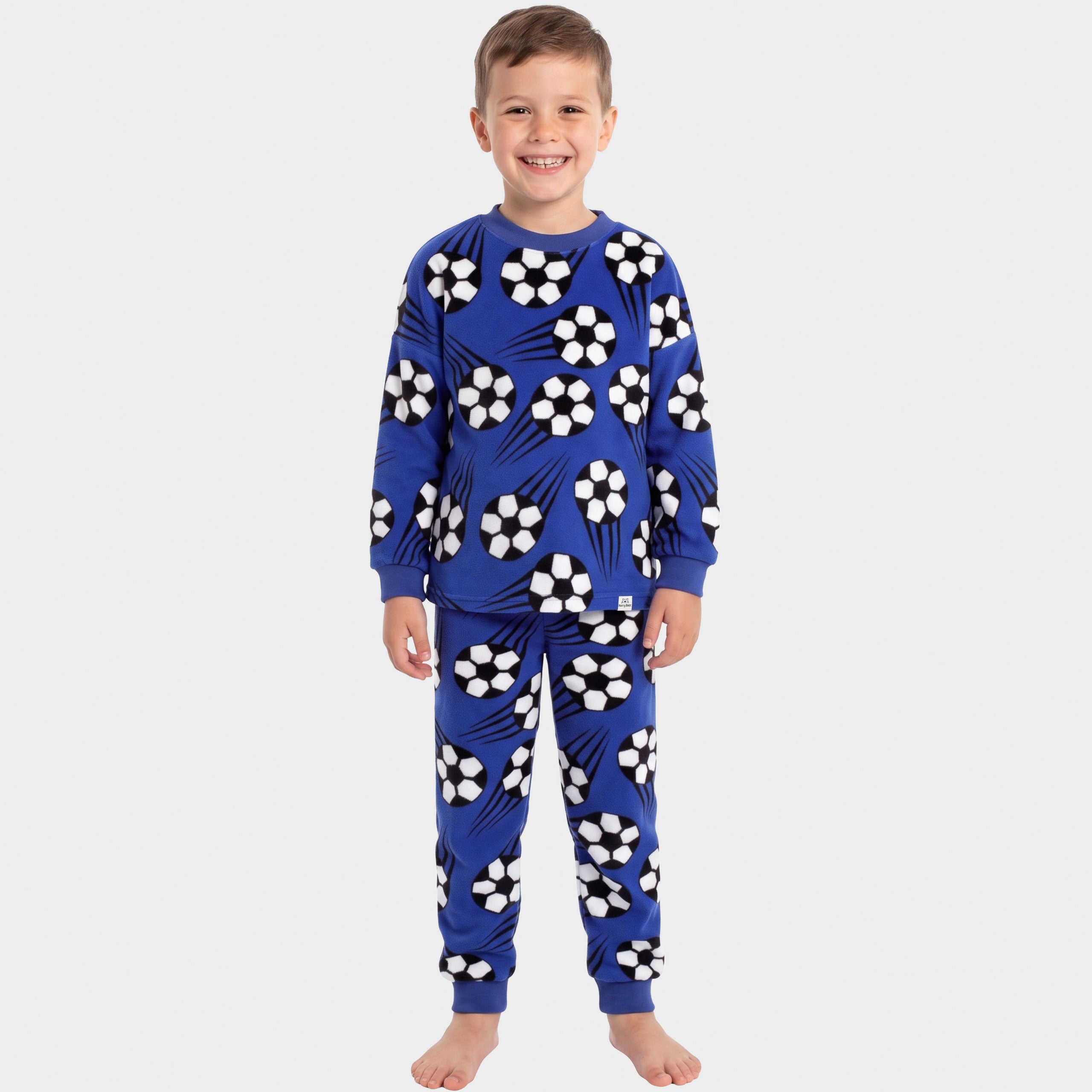 Harry Bear Football Plush Fleece Pyjamas