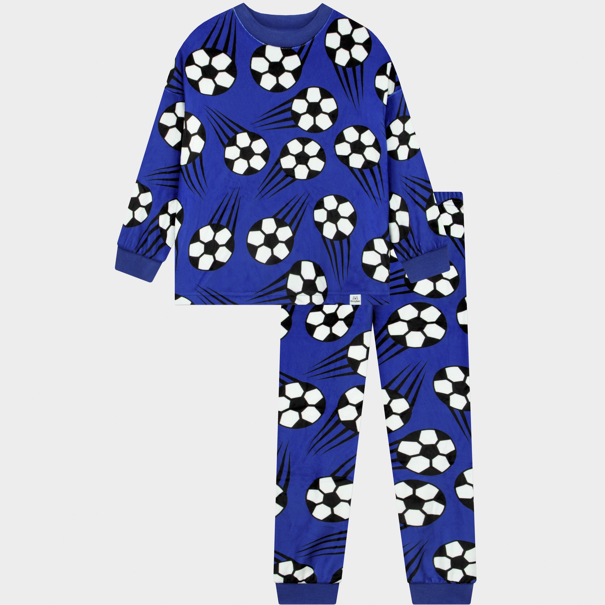 Harry Bear Football Plush Fleece Pyjamas