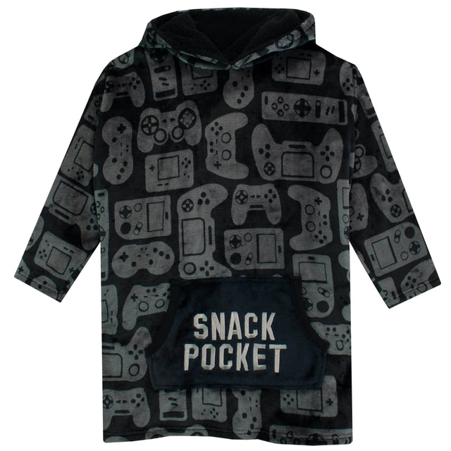 Harry Bear Gaming Fleece Hoodie Blanket - Character.com