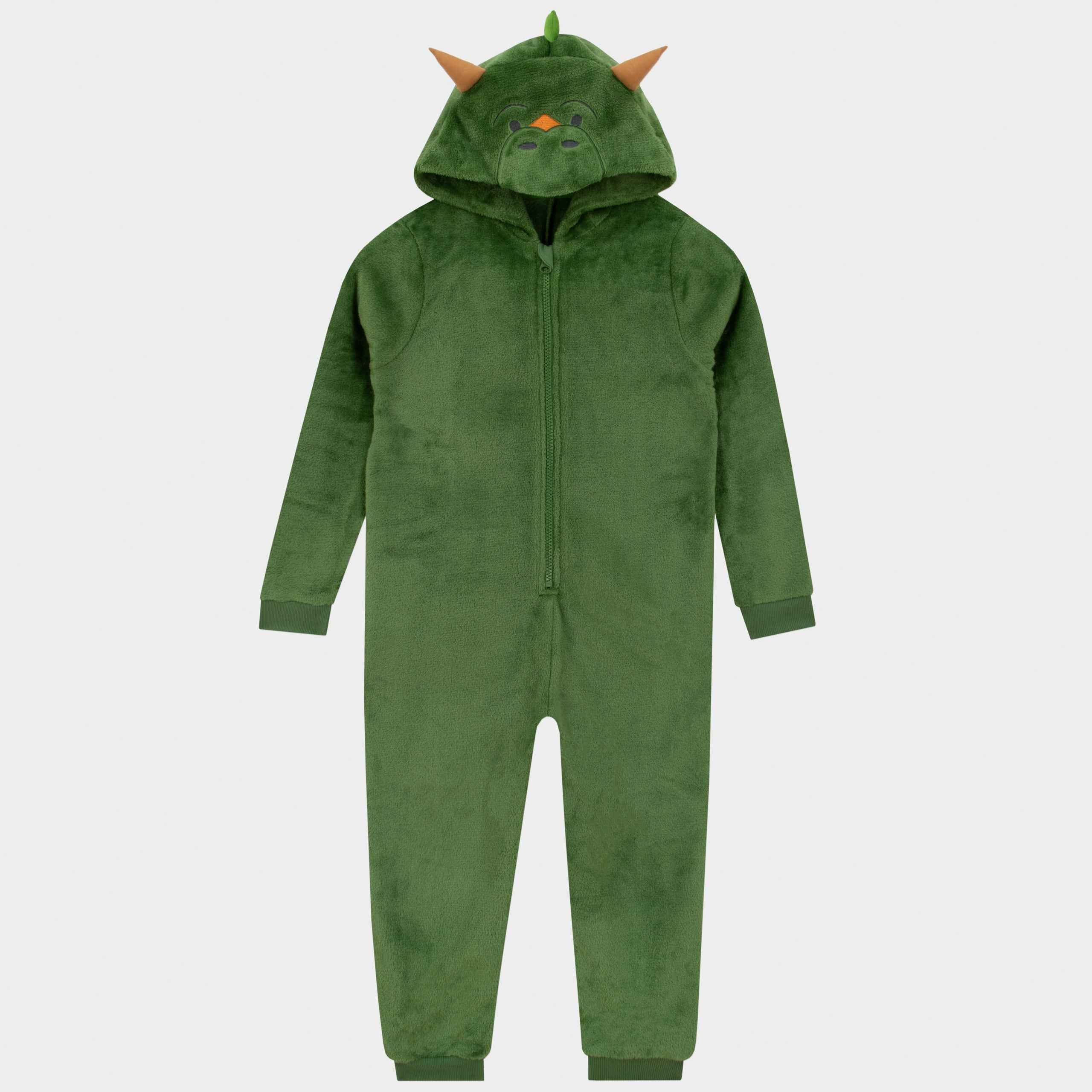 Harry Bear Dinosaur Onesie - 3D Horns
