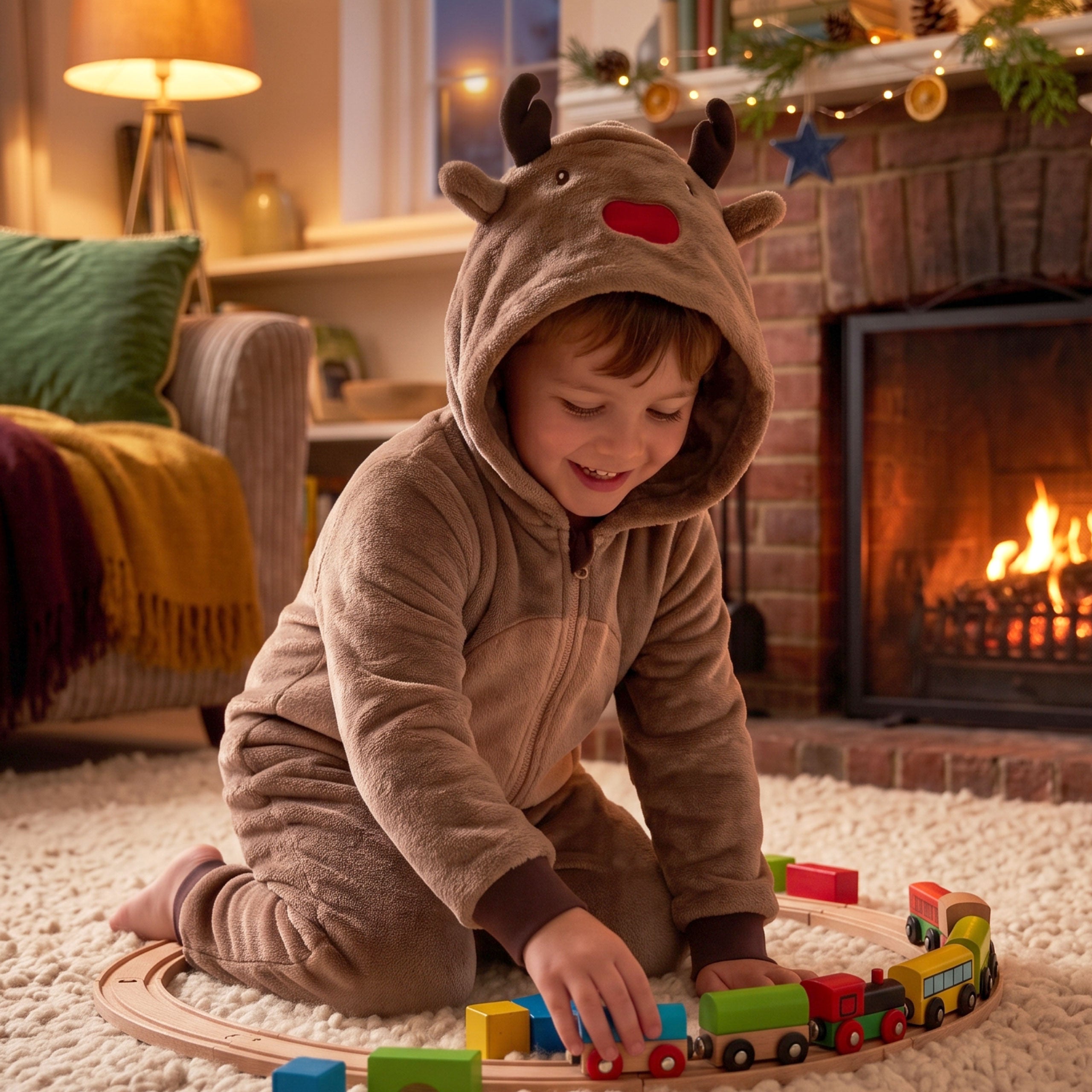 Harry Bear Reindeer Onesie