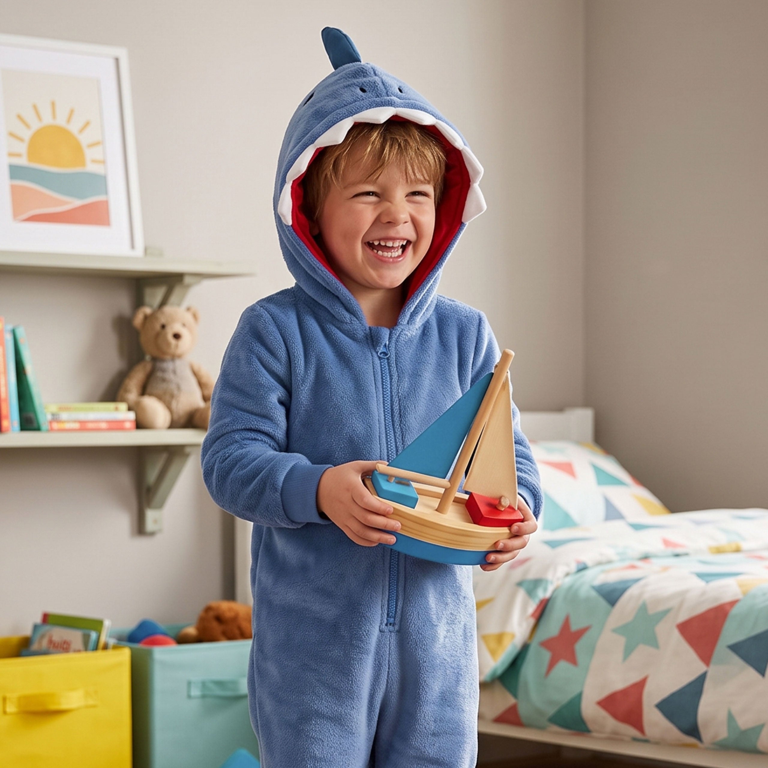 Harry Bear Shark Onesie
