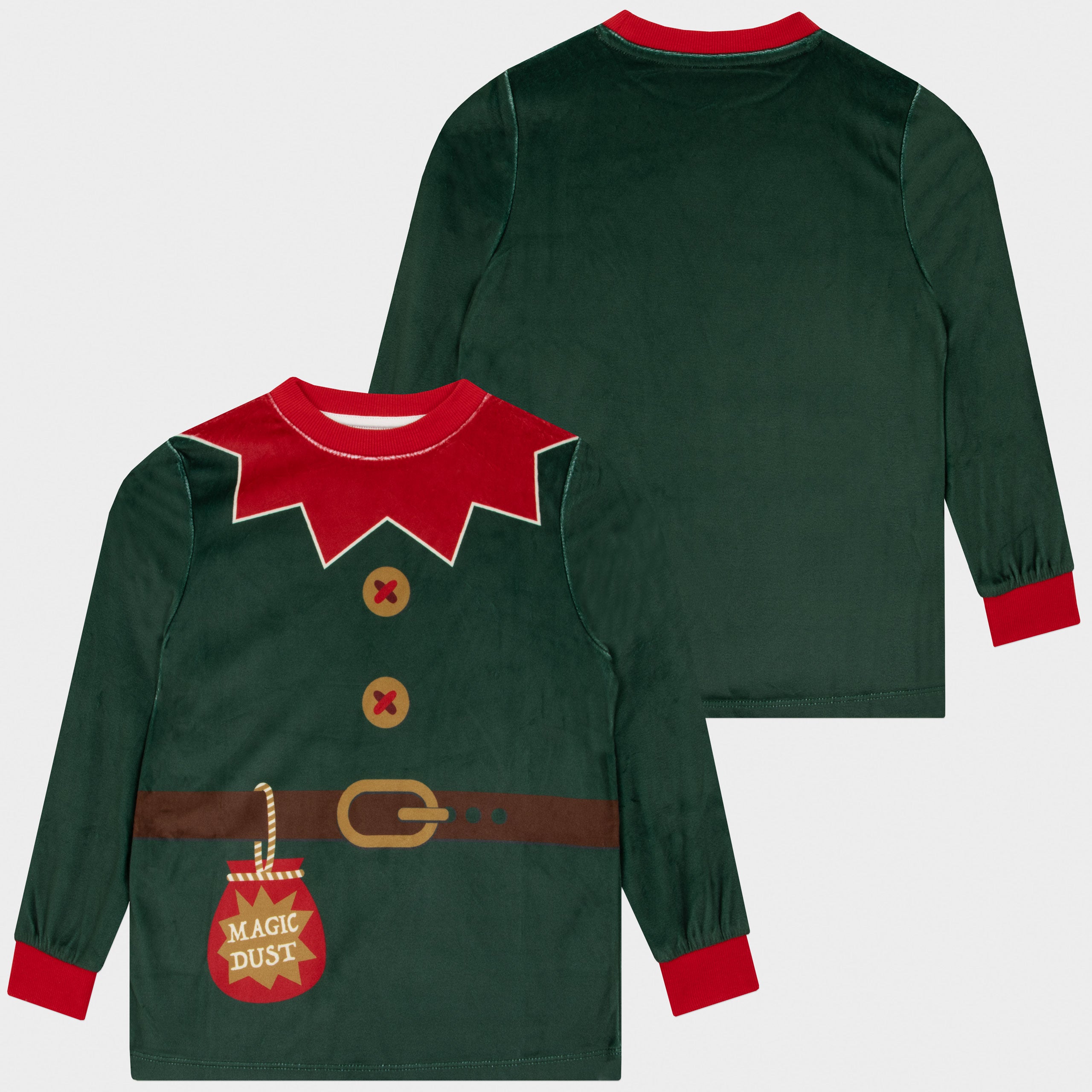 Harry Bear Elf Christmas Fleece Pyjamas