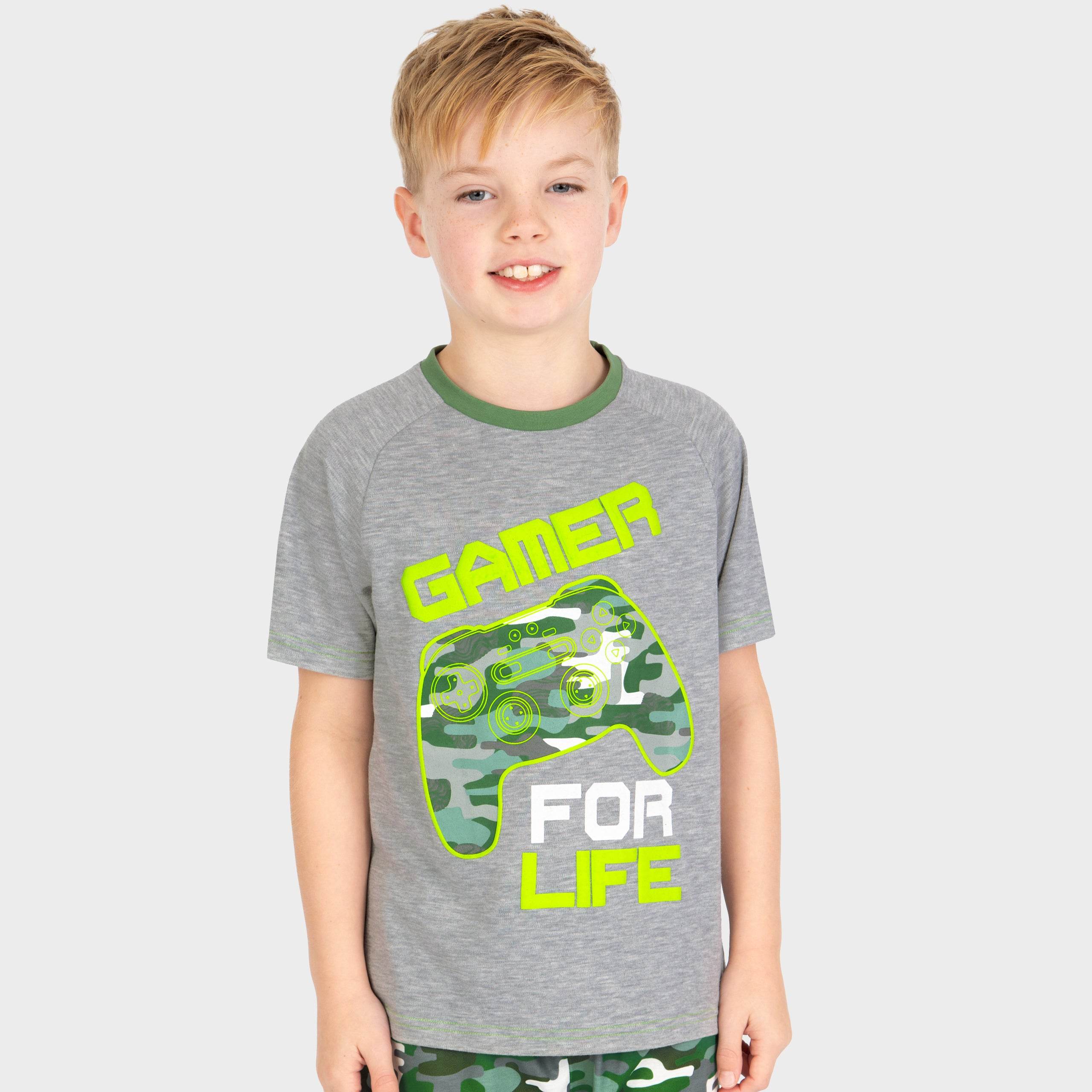 Harry Bear Boys Gaming Short Pyjama Set - Character.com
