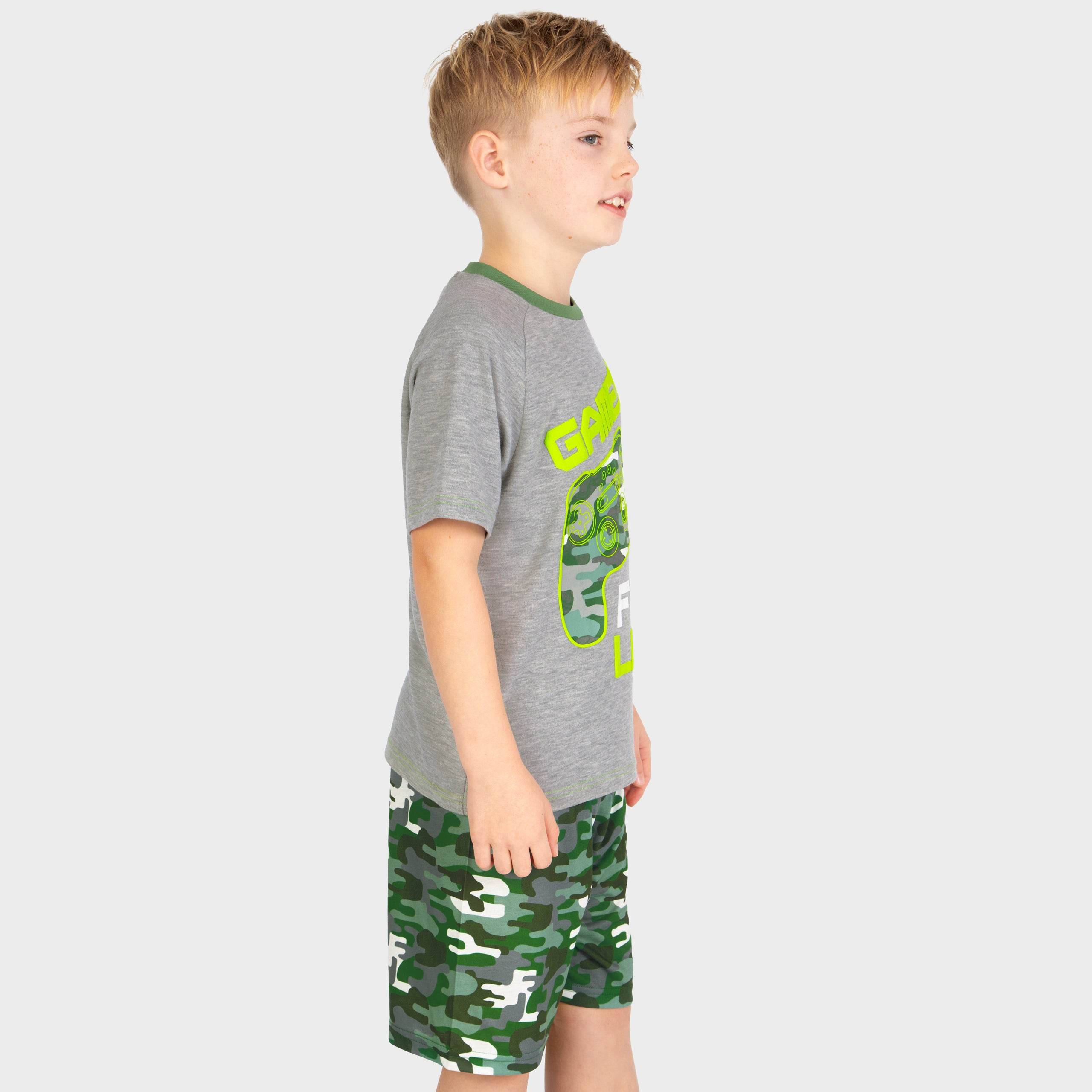 Harry Bear Boys Gaming Short Pyjama Set - Character.com