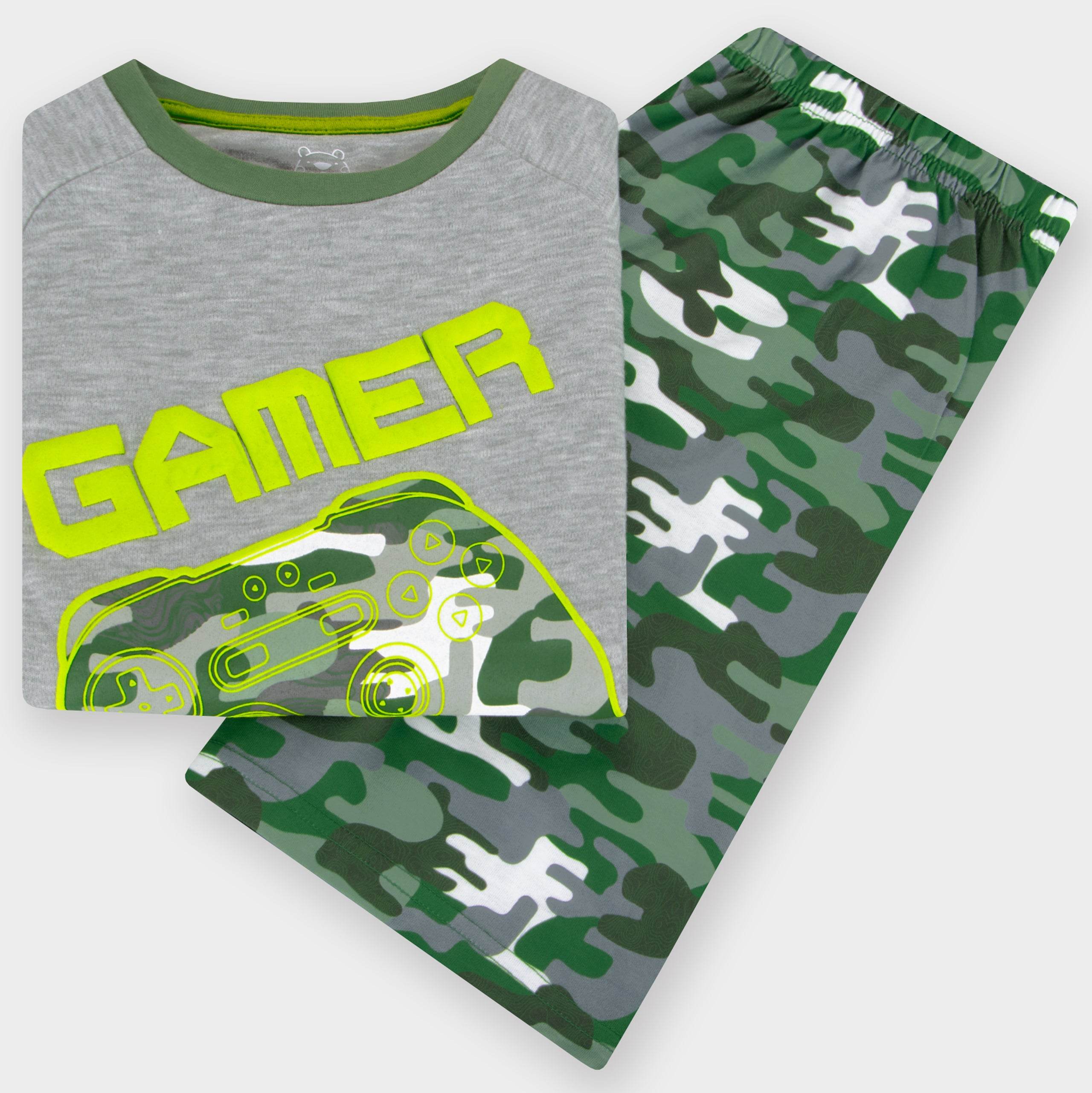 Harry Bear Boys Gaming Short Pyjama Set - Character.com