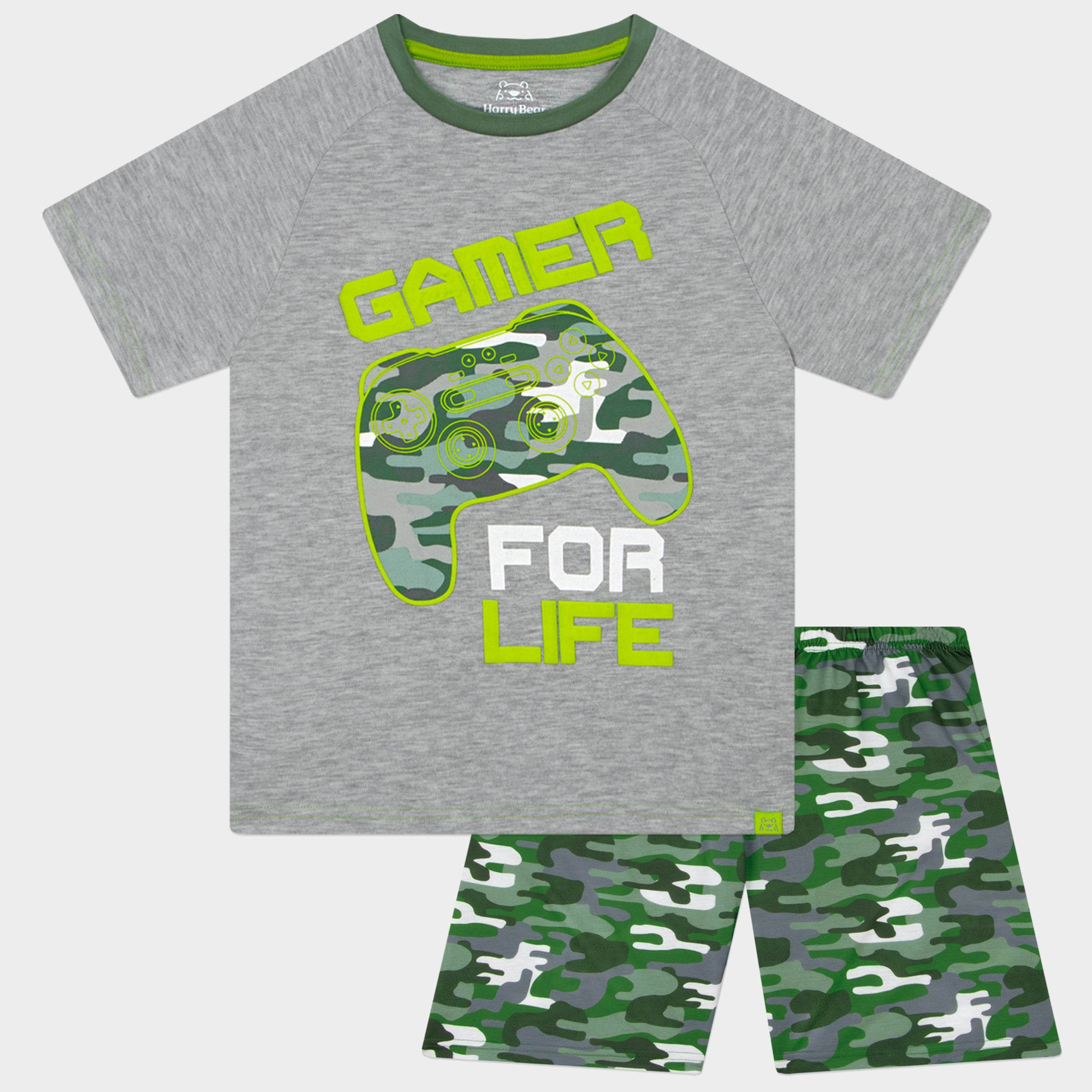 Harry Bear Boys Gaming Short Pyjama Set - Character.com
