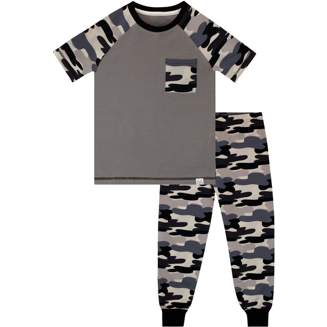 Harry Bear Camouflage Pyjamas - Snuggle Fit