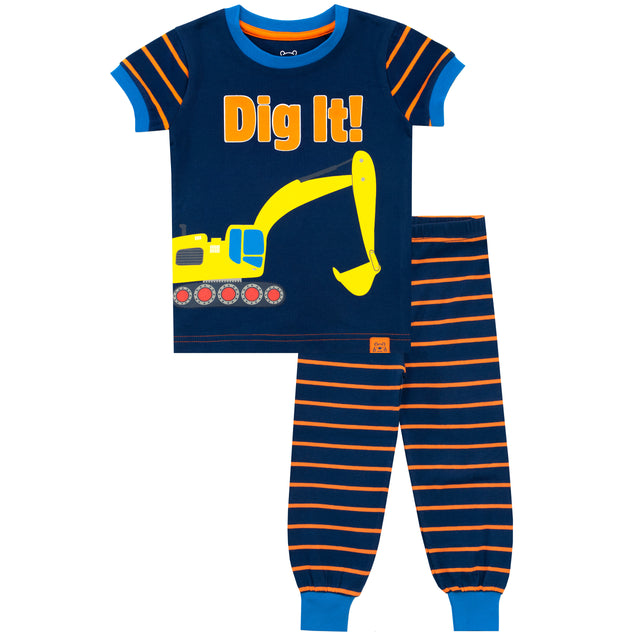 Harry Bear Digger Pyjamas - Snuggle Fit
