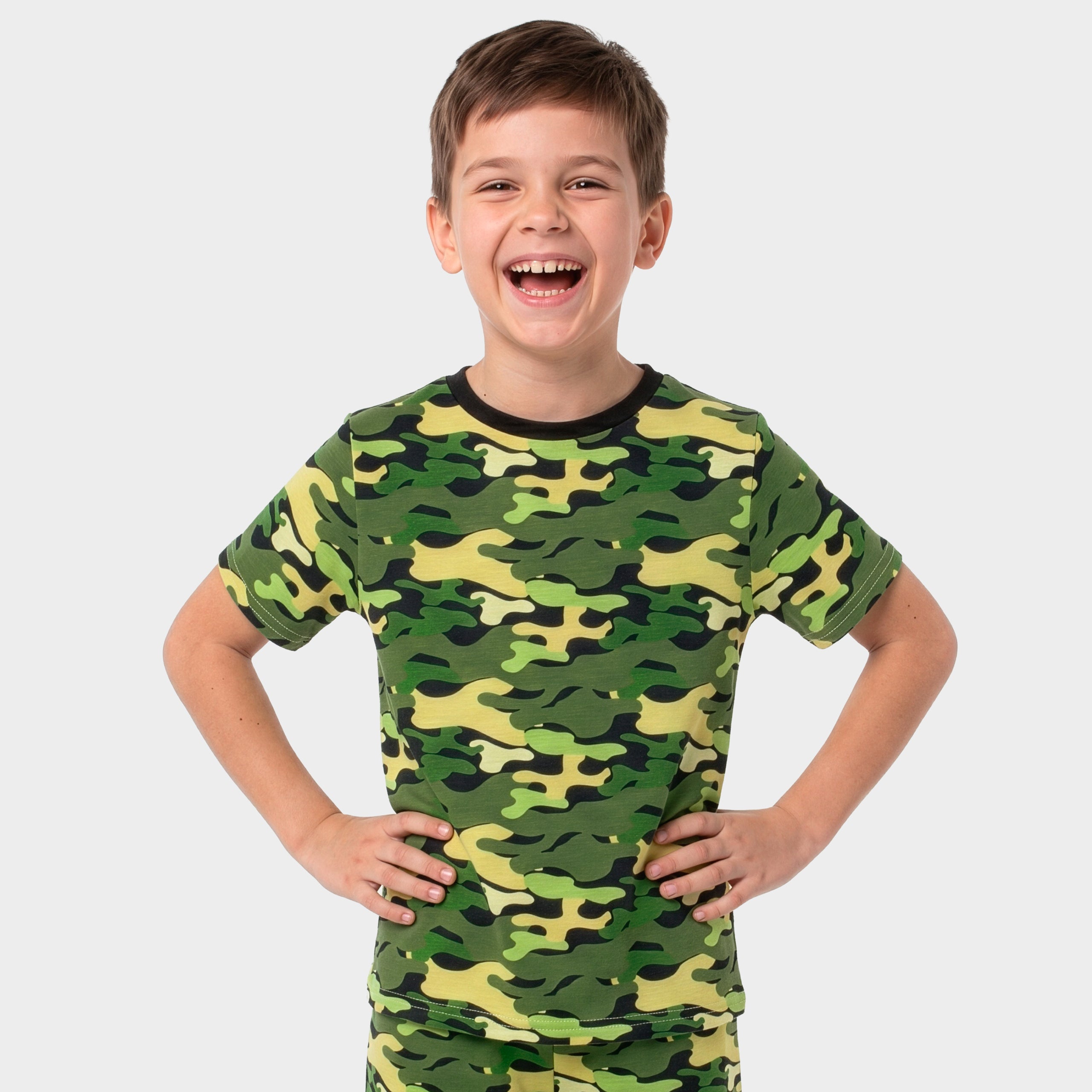 Harry Bear Dinosaur And Camo 2 Pack Pyjamas