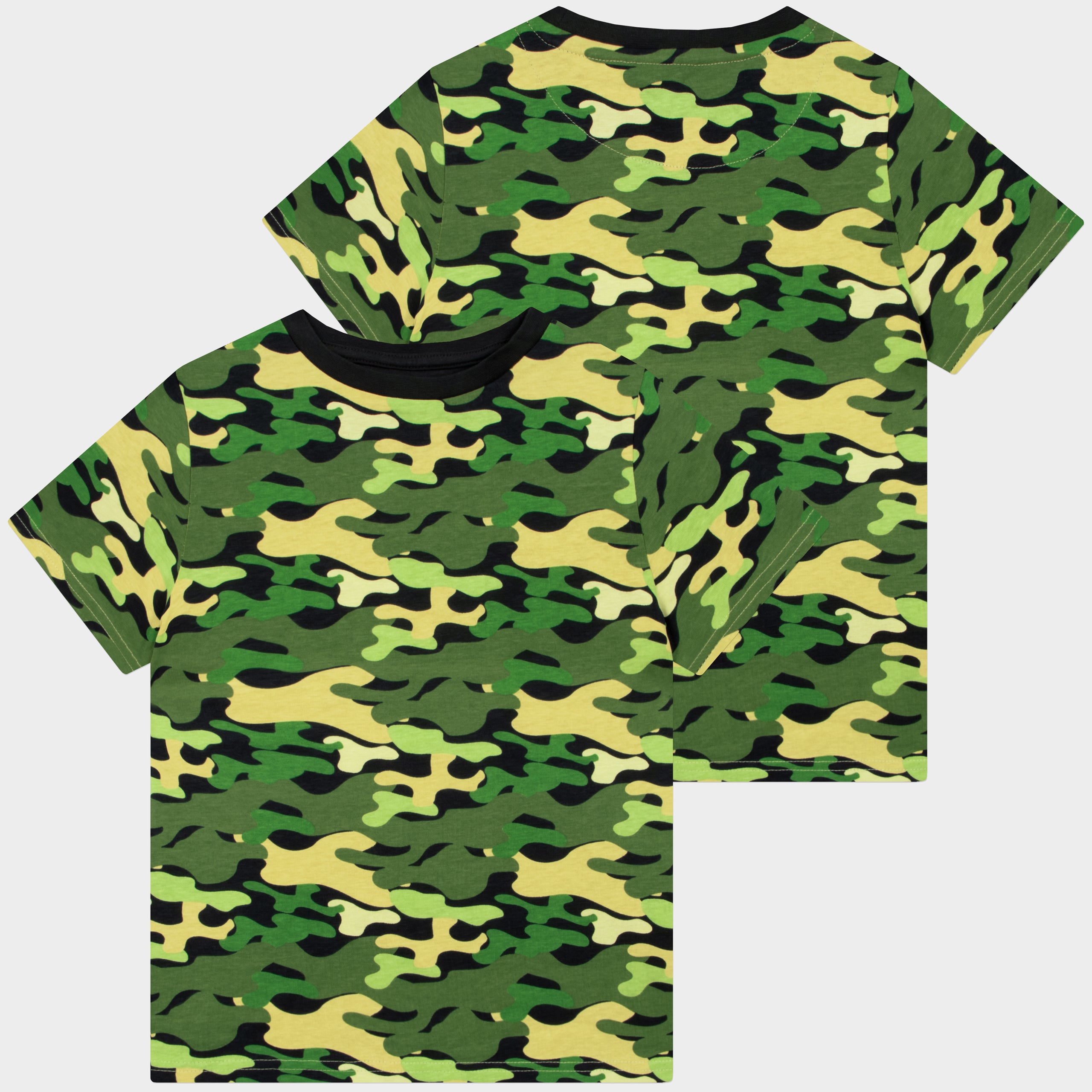 Harry Bear Dinosaur And Camo 2 Pack Pyjamas