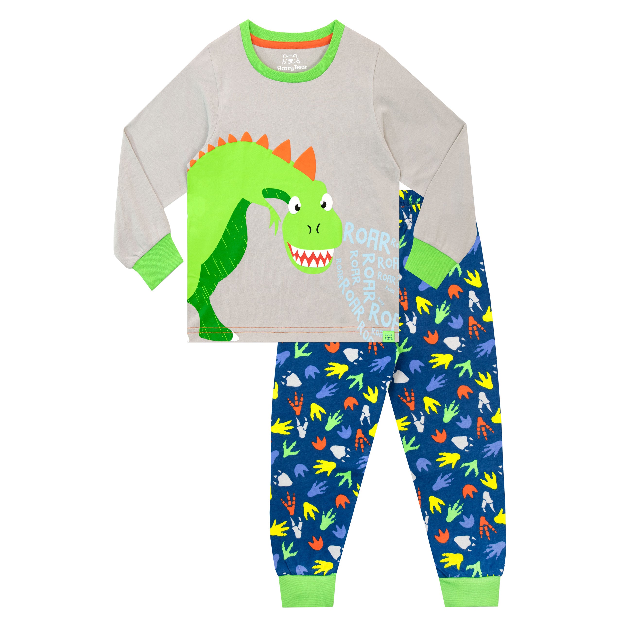 Harry Bear Dinosaur Pyjamas
