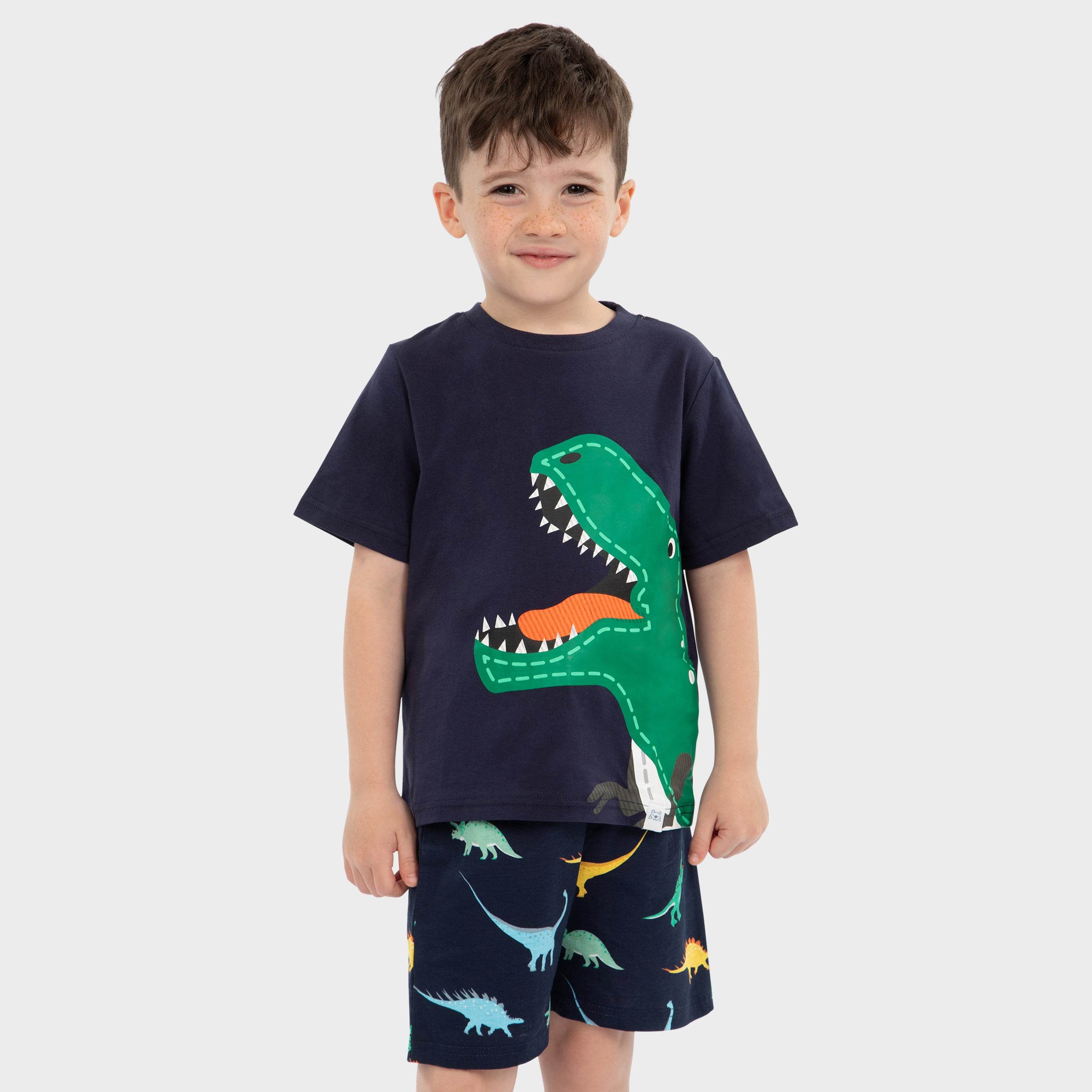 Harry Bear Dino Short Pyjama Set - Character.com