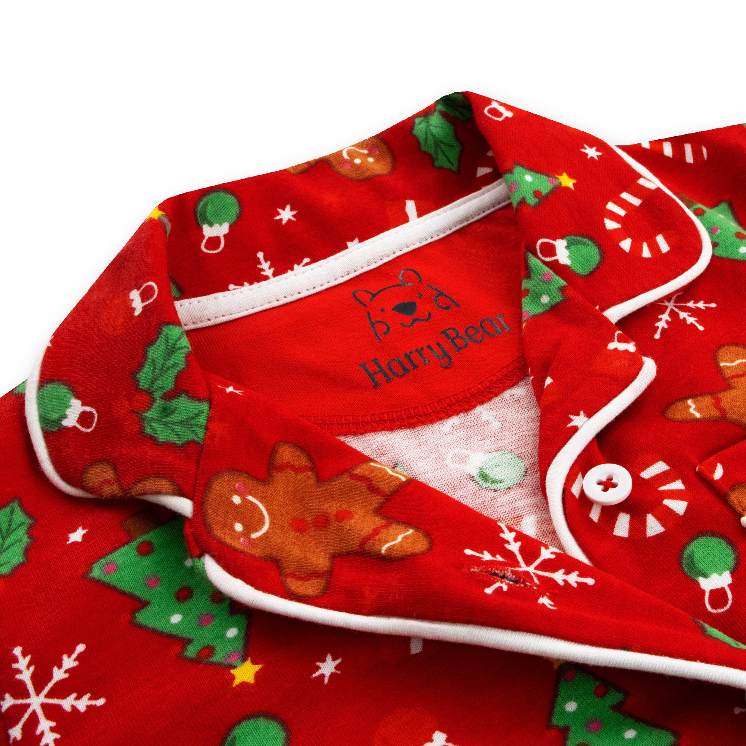 Harry Bear Boys Gingerbread Christmas Pyjamas - Character.com