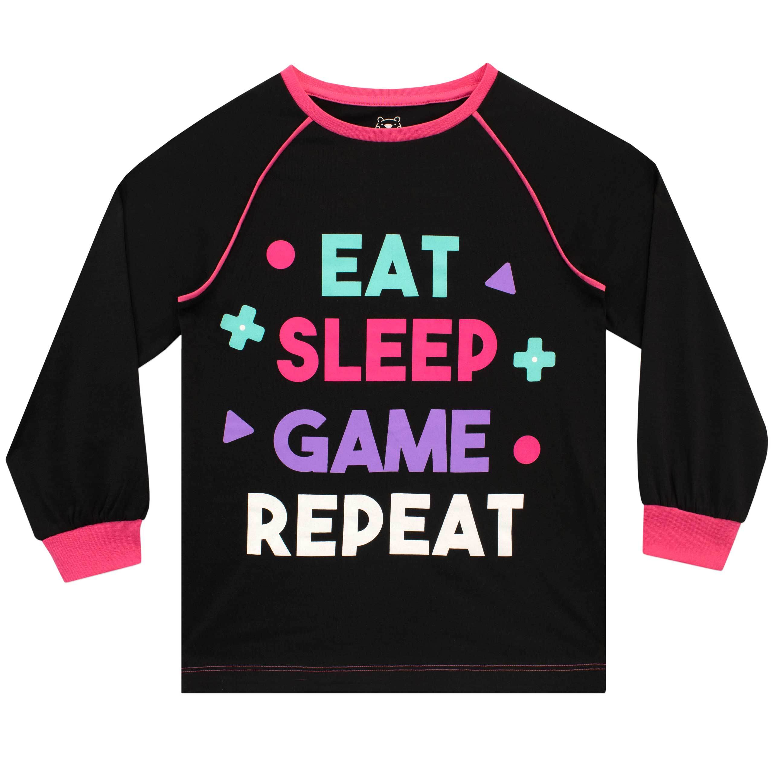 Harry Bear Girls Gamer Pyjamas - Character.com